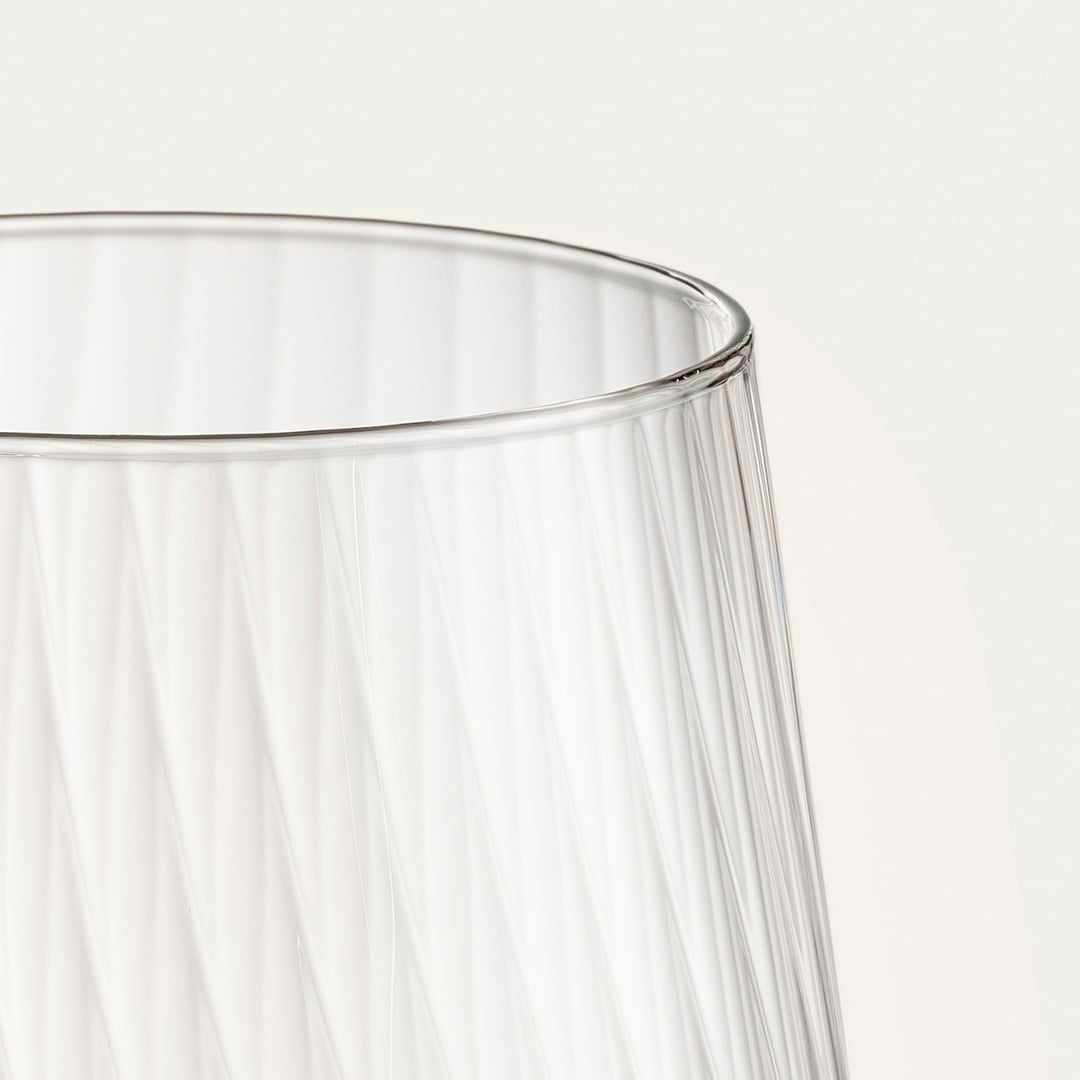 Poznan Cam Su Bardağı 380 Ml Şeffaf