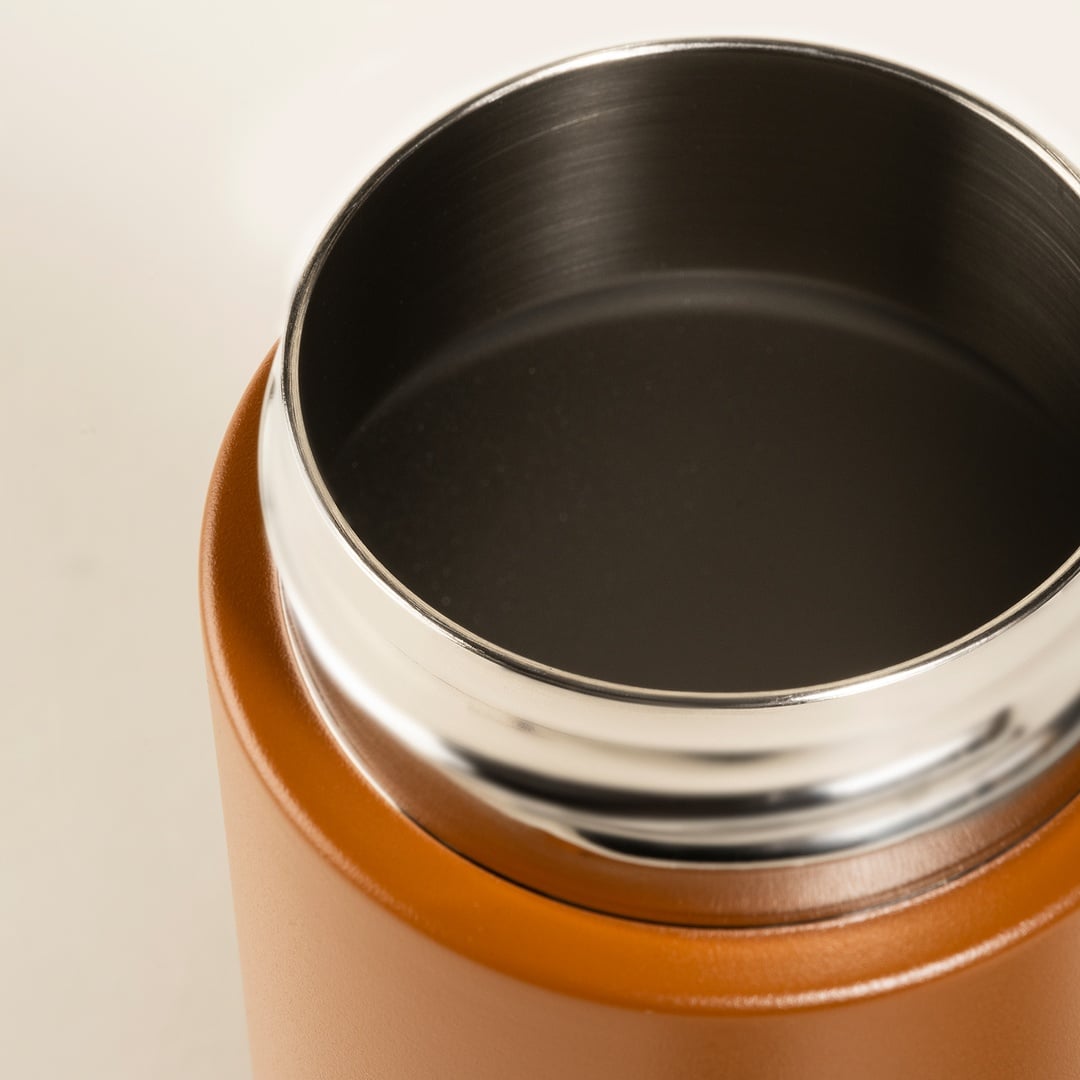 Panyu Çelik Termos 400 Ml Kahverengi