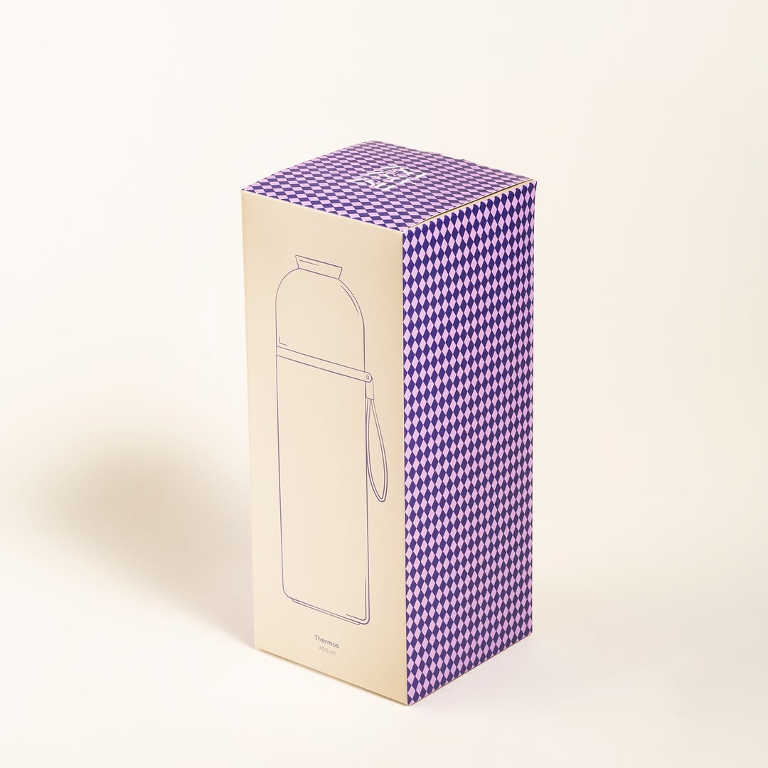 Panyu Çelik Termos 400 Ml Siyah