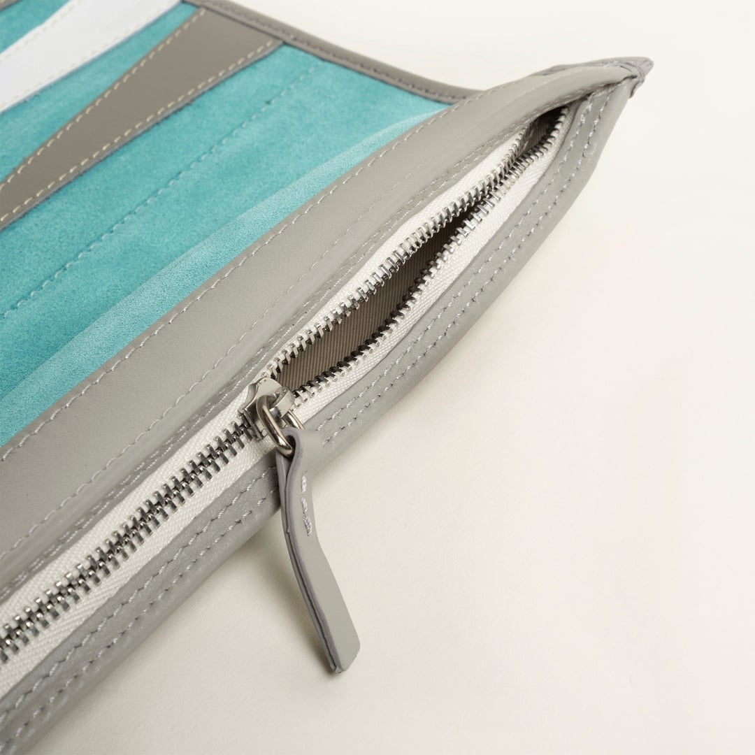 Hector Saxe Cognac Leather Tavla Hediyelik Eşya 44x30 Cm Turkuaz