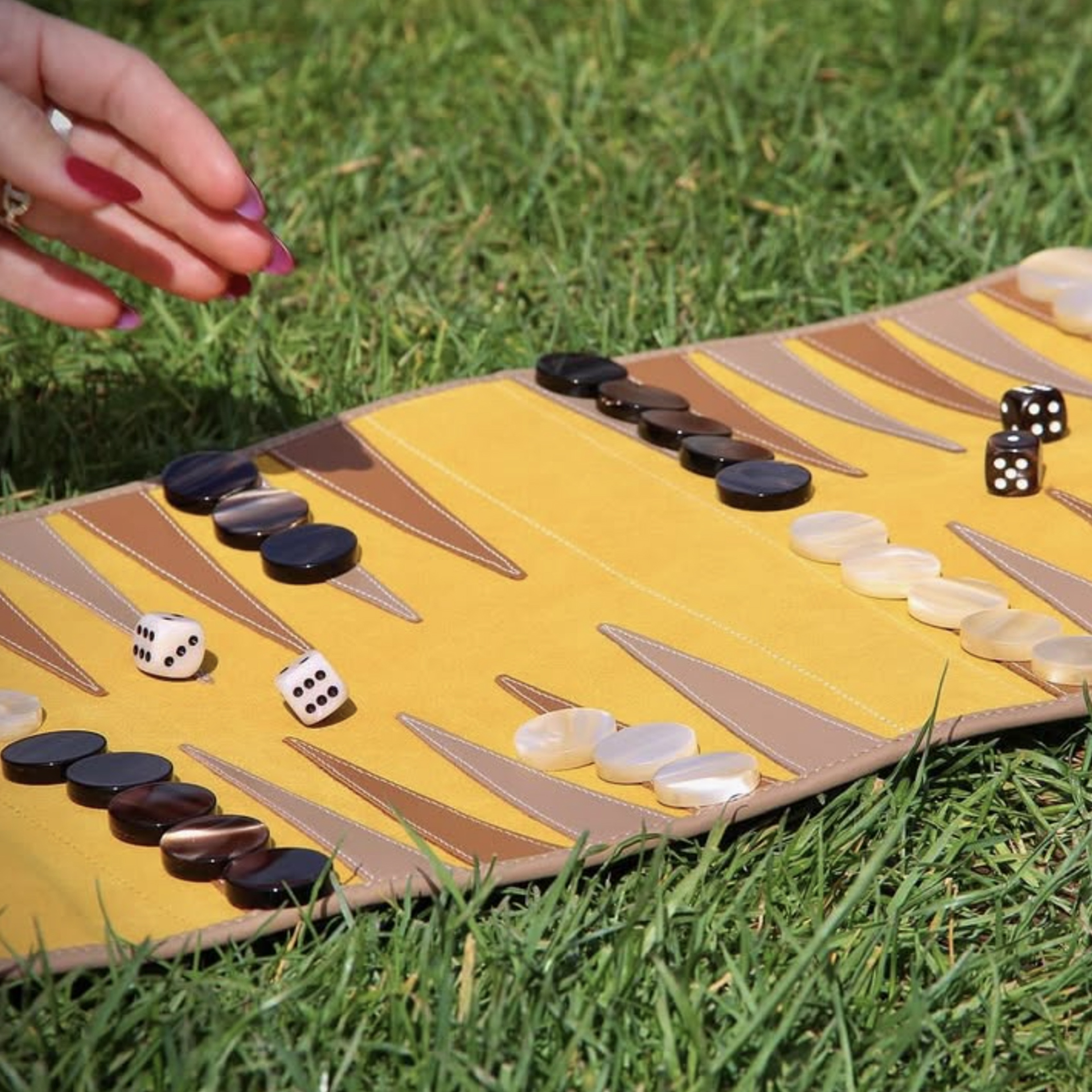 Hector Saxe Cognac Leather Tavla Hediyelik Eşya 44x30 Cm Hardal