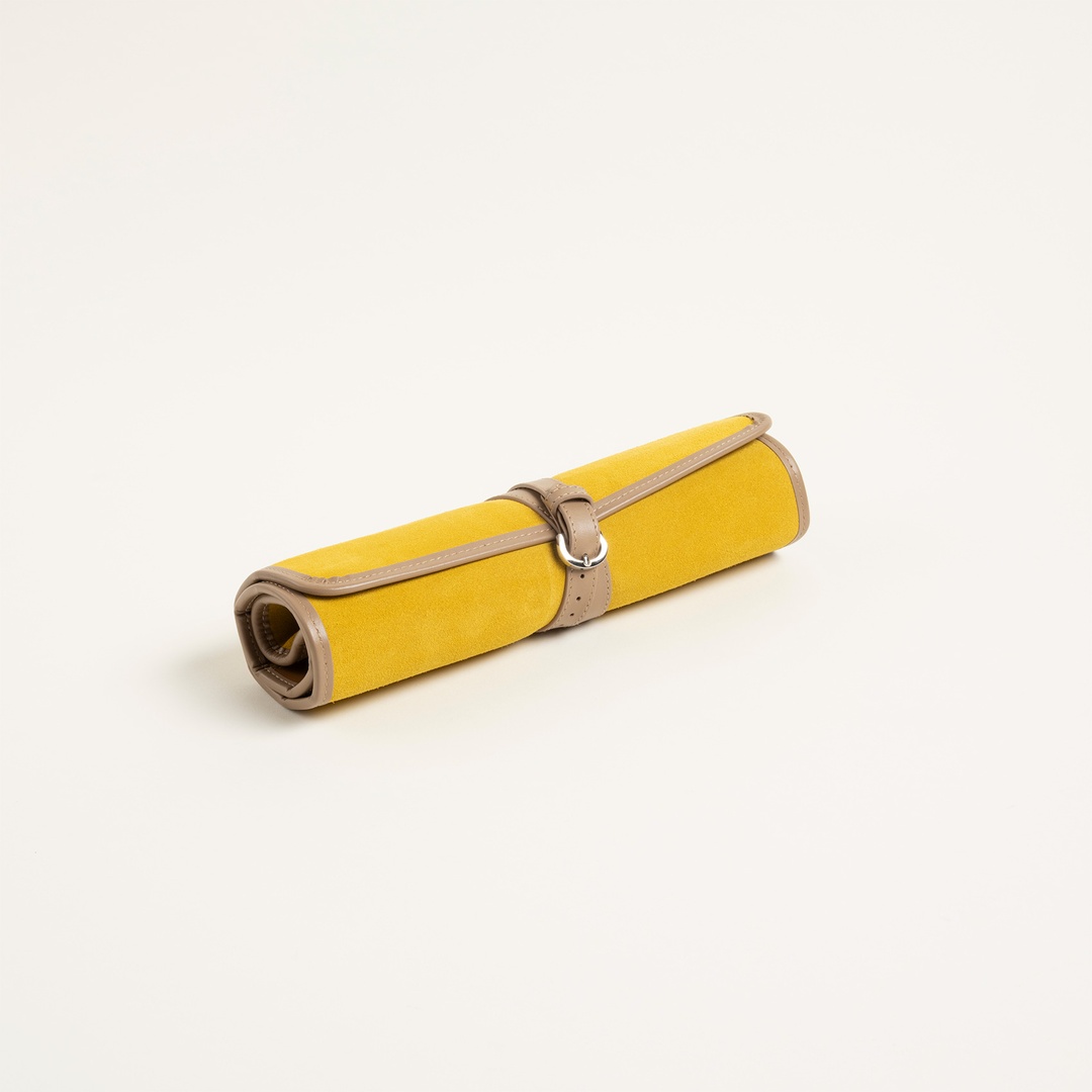 Hector Saxe Cognac Leather Tavla Hediyelik Eşya 44x30 Cm Hardal