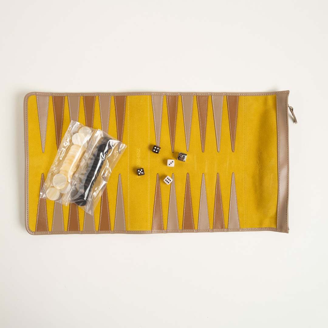 Hector Saxe Cognac Leather Tavla Hediyelik Eşya 44x30 Cm Hardal