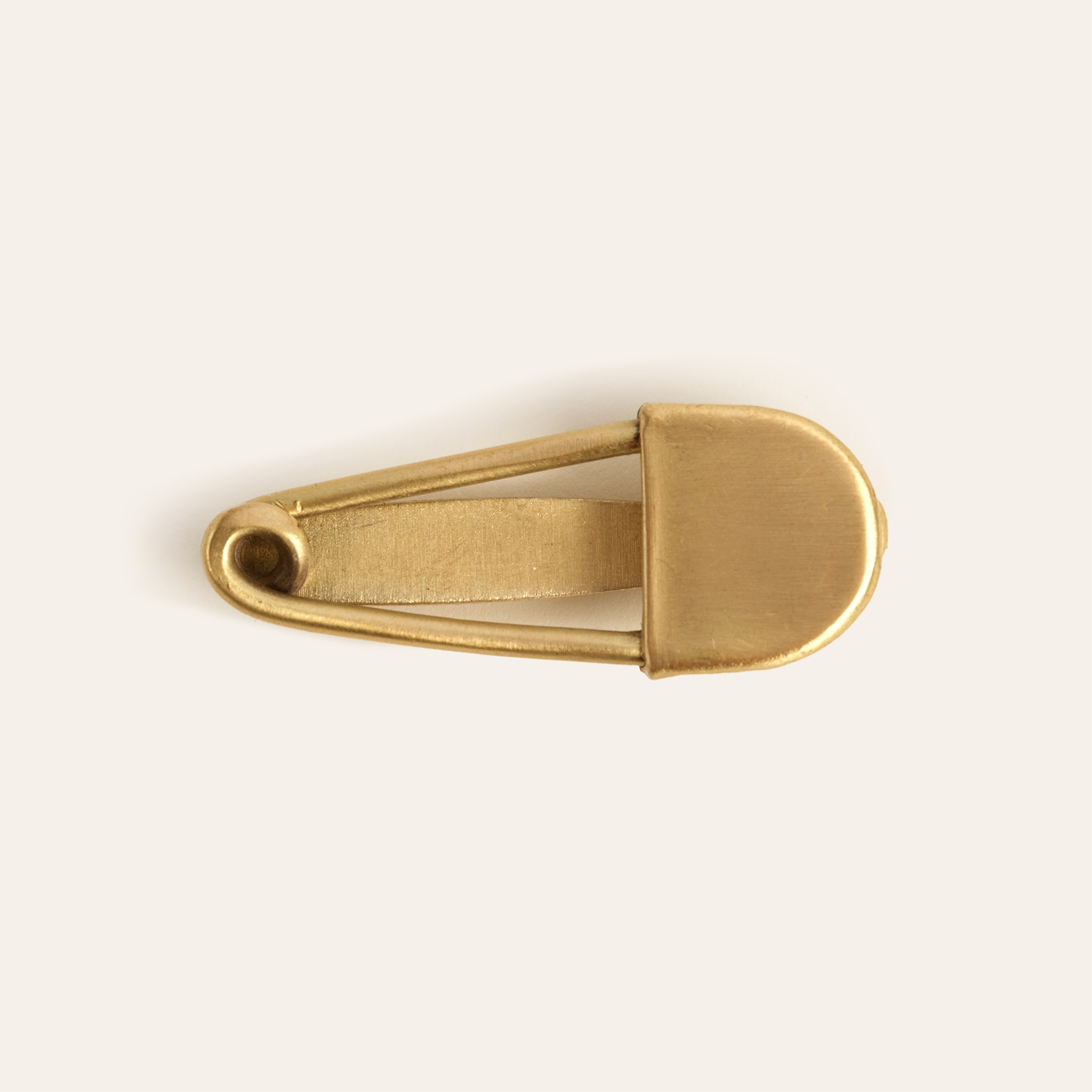 Lotus Mat Altın Pirinç Dekoratif Obje 4 Cm