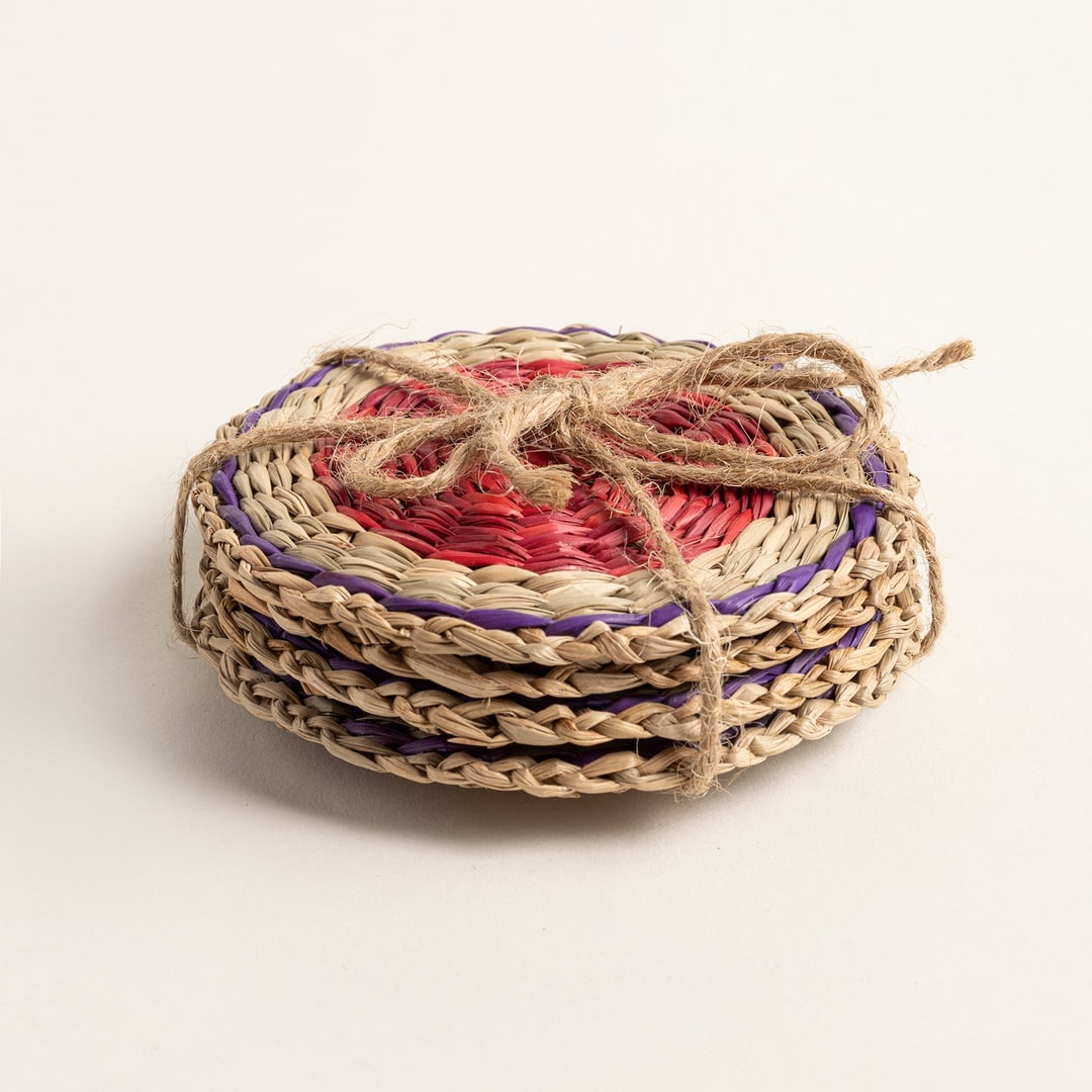 Tam Dao Deniz Çayırı Bardak Altlığı 10 Cm Renkli