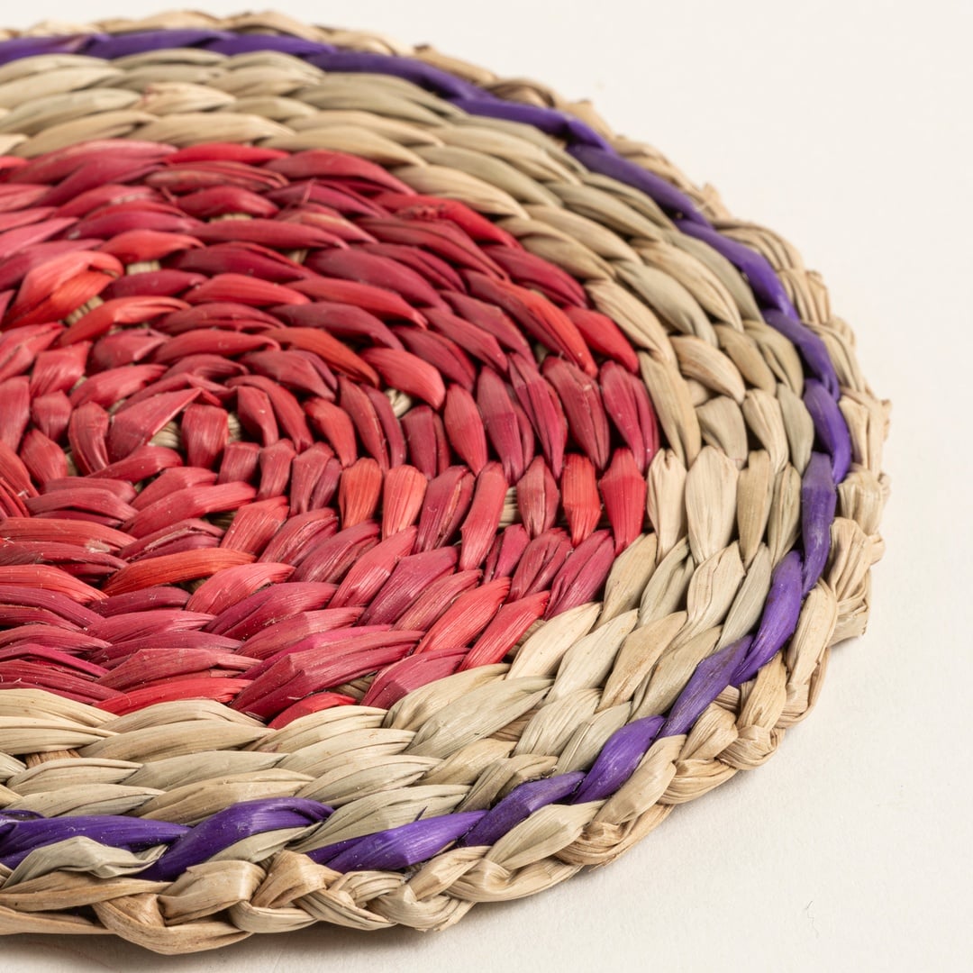 Tam Dao Deniz Çayırı Bardak Altlığı 10 Cm Renkli