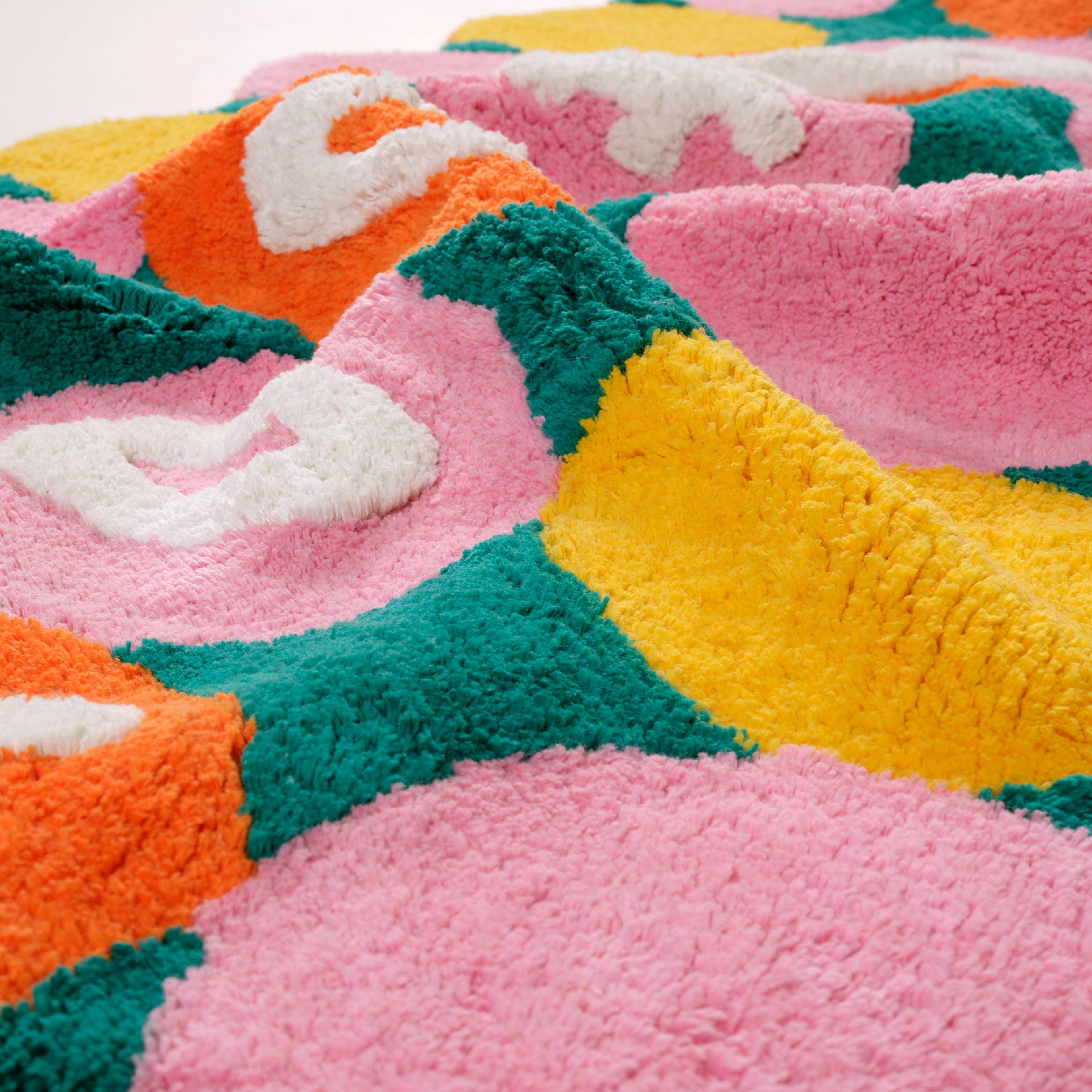 Punjab Pamuk %100 Pamuk Banyo Paspası 55x120 Cm Renkli