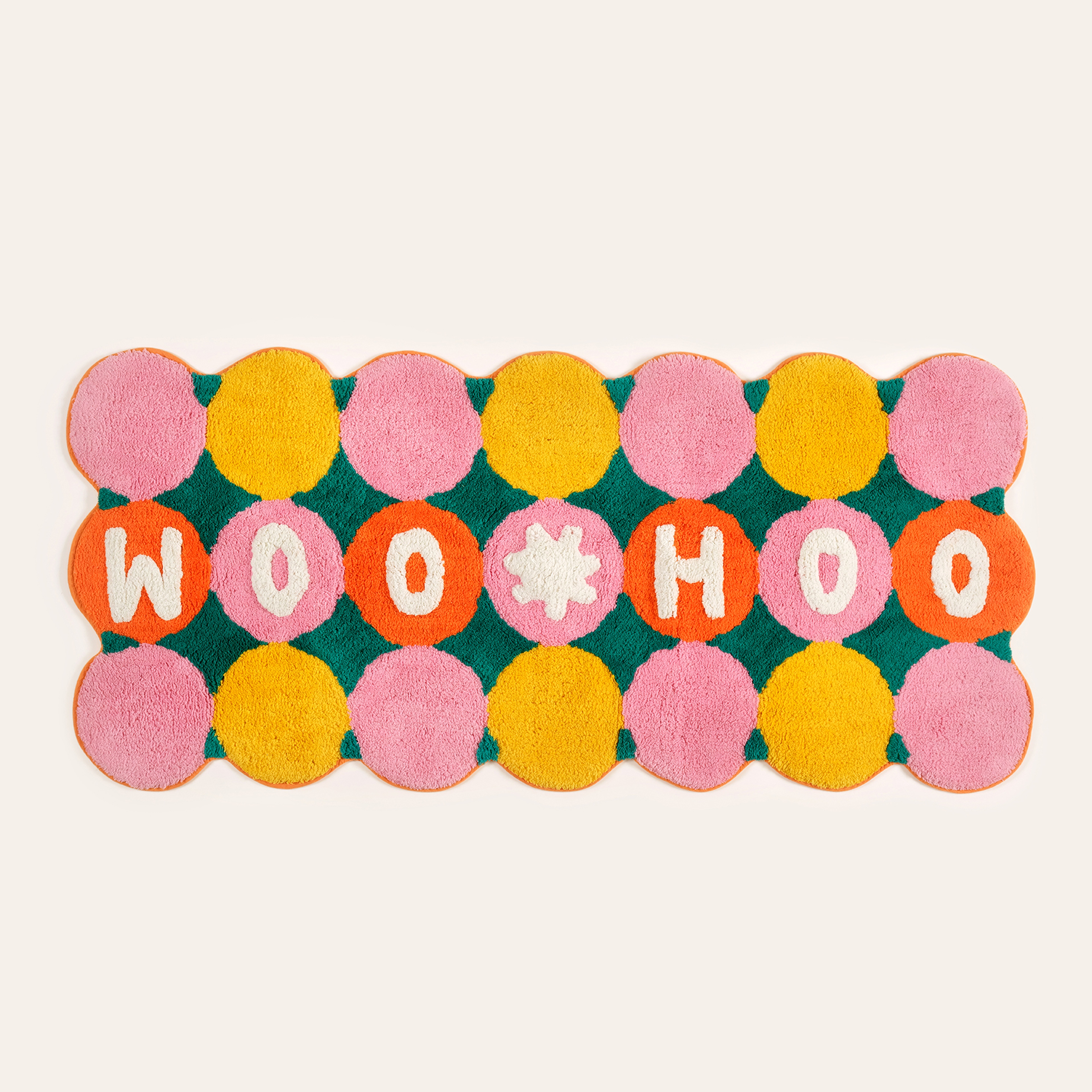 Punjab Pamuk %100 Pamuk Banyo Paspası 55x120 Cm Renkli