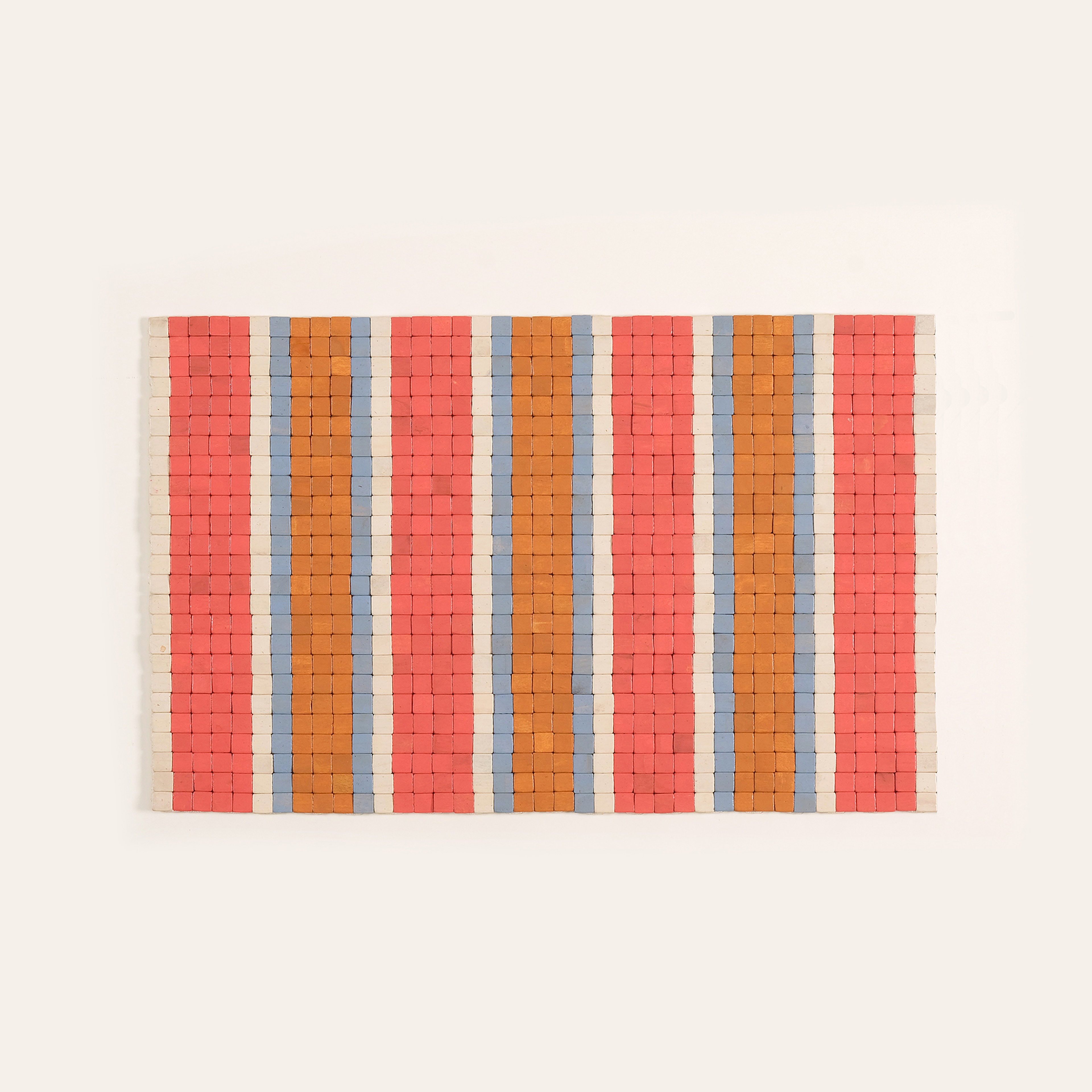 Toba Ahşap Ahşap Paspas 50x80 Cm Kırmızı