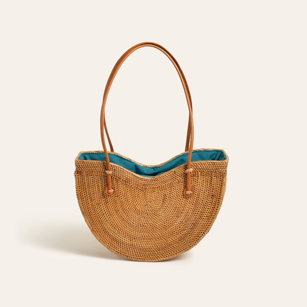 Flores Saz Bitkisi Çanta 32x20x11 Cm Natural