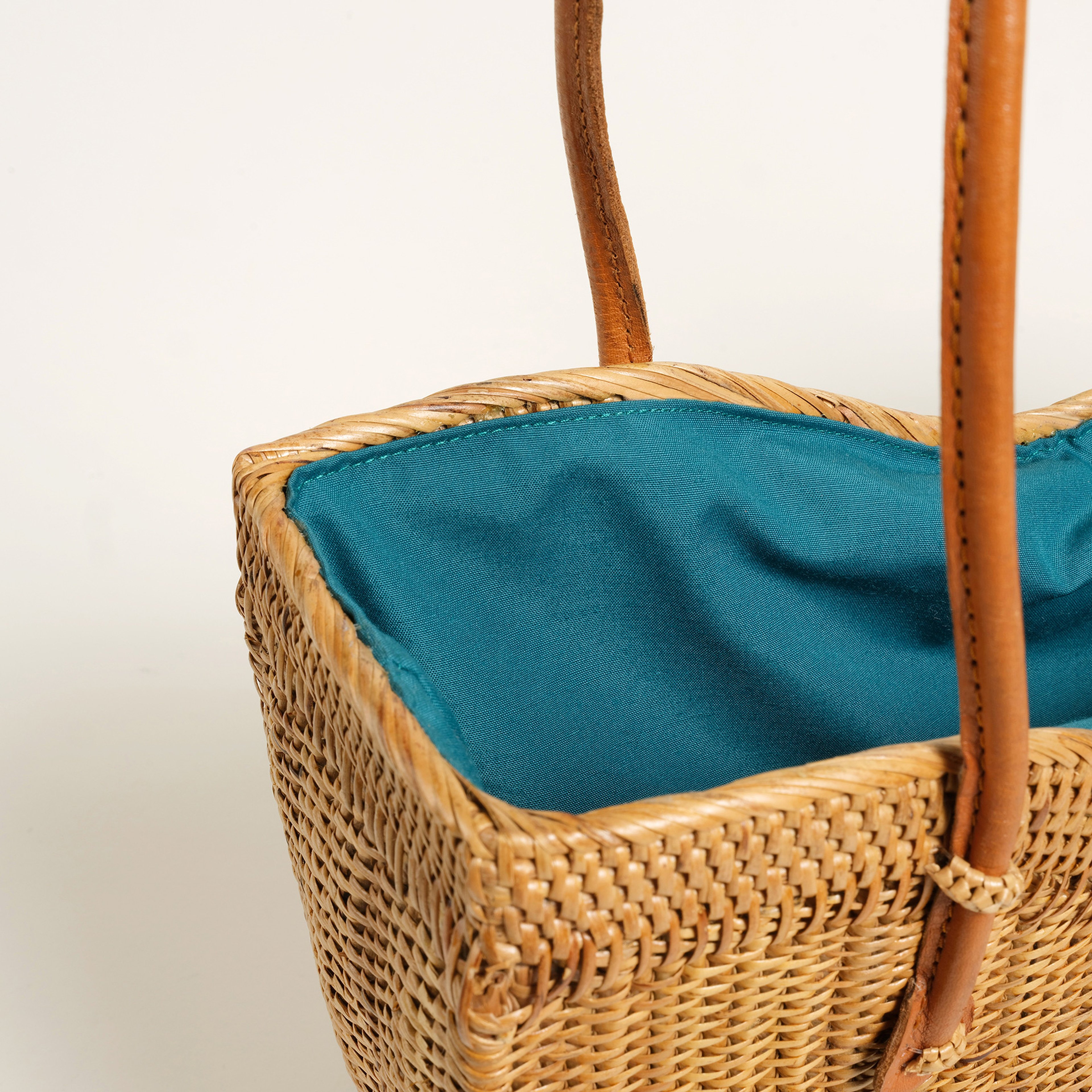 Flores Saz Bitkisi Çanta 32x20x11 Cm Natural