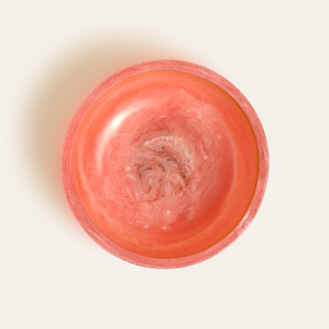 Tanda Reçine Kase 25x25x12 Cm Renkli