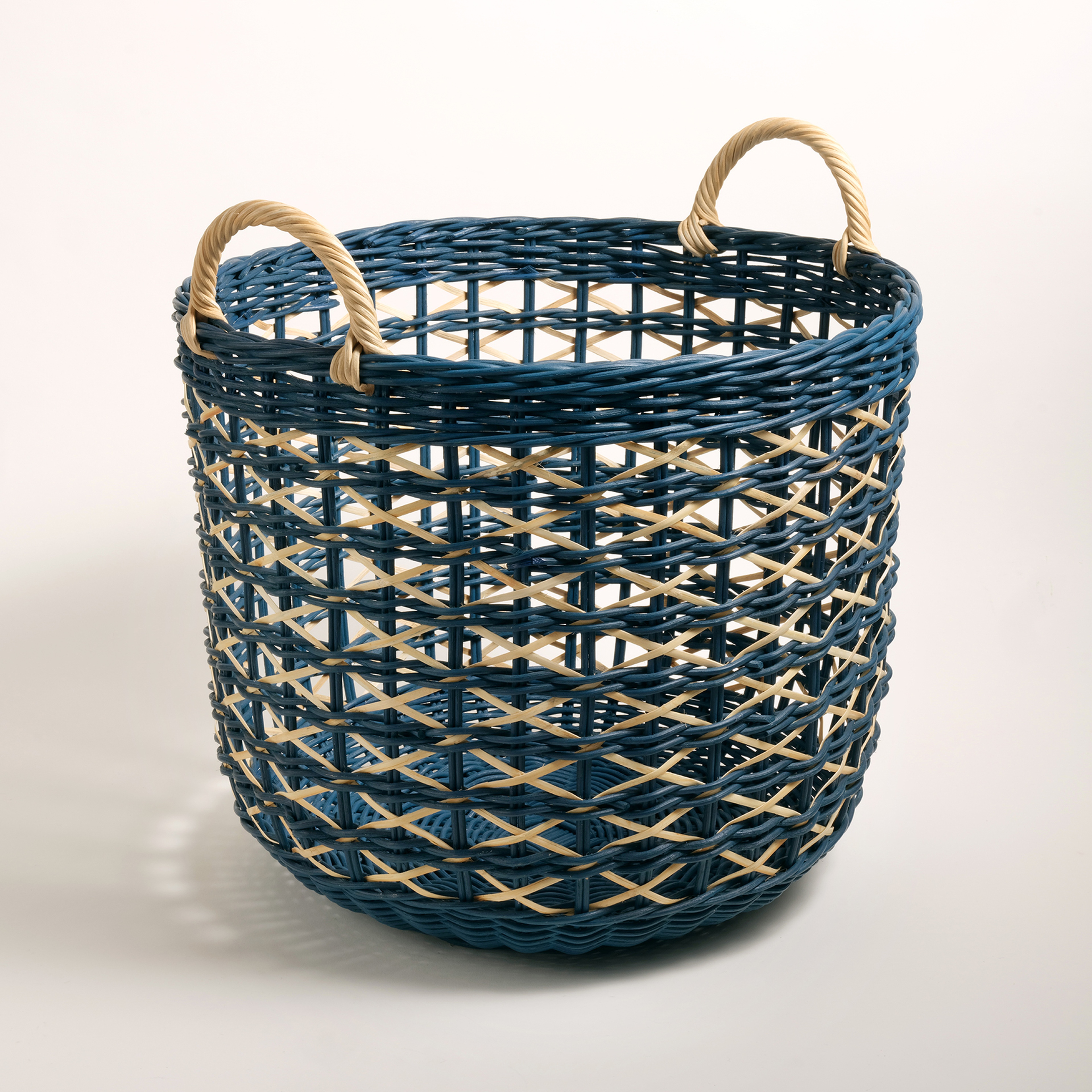 Java Rattan Sepet 45 Cm Lacivert