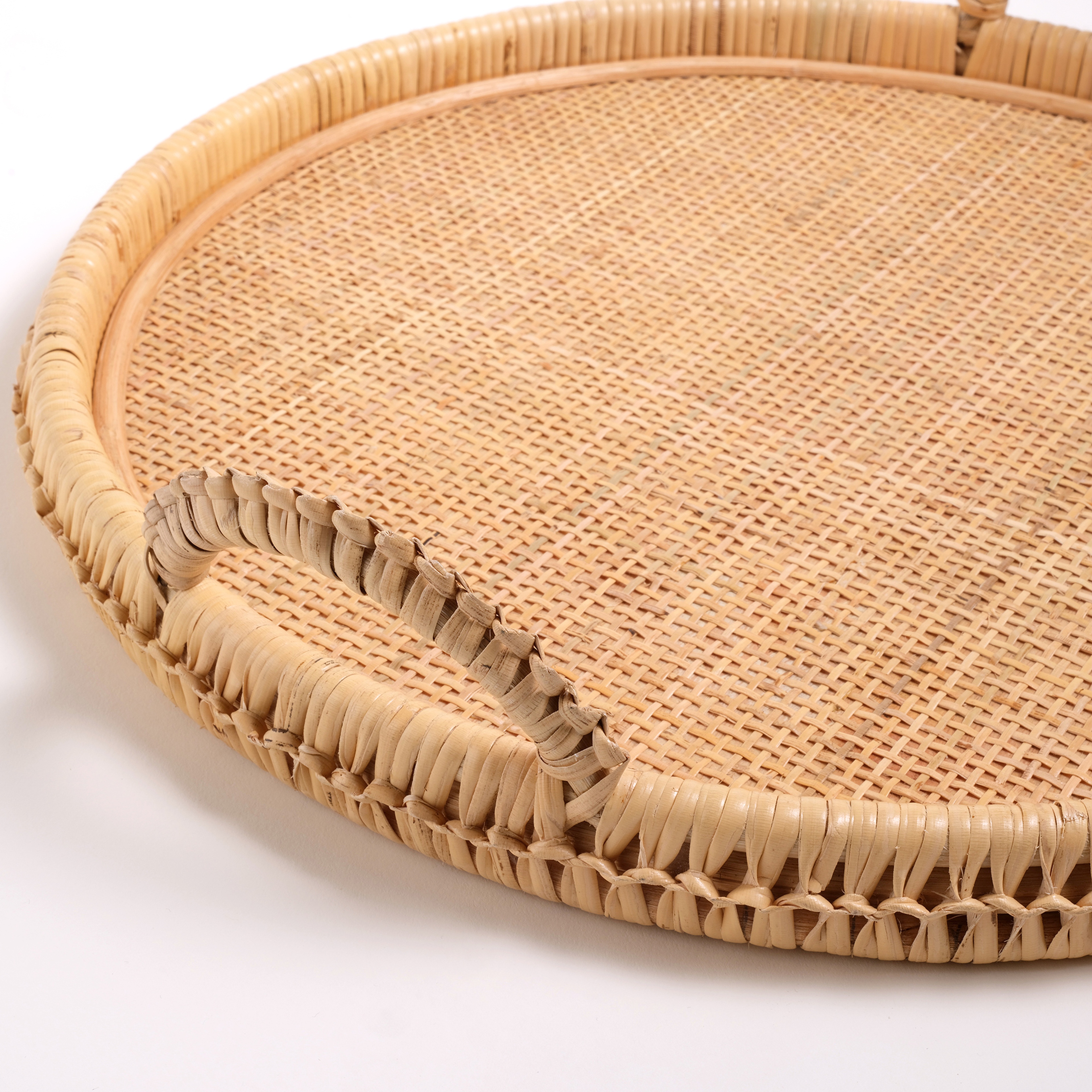 Java Rattan Tepsi 46 Cm Natural