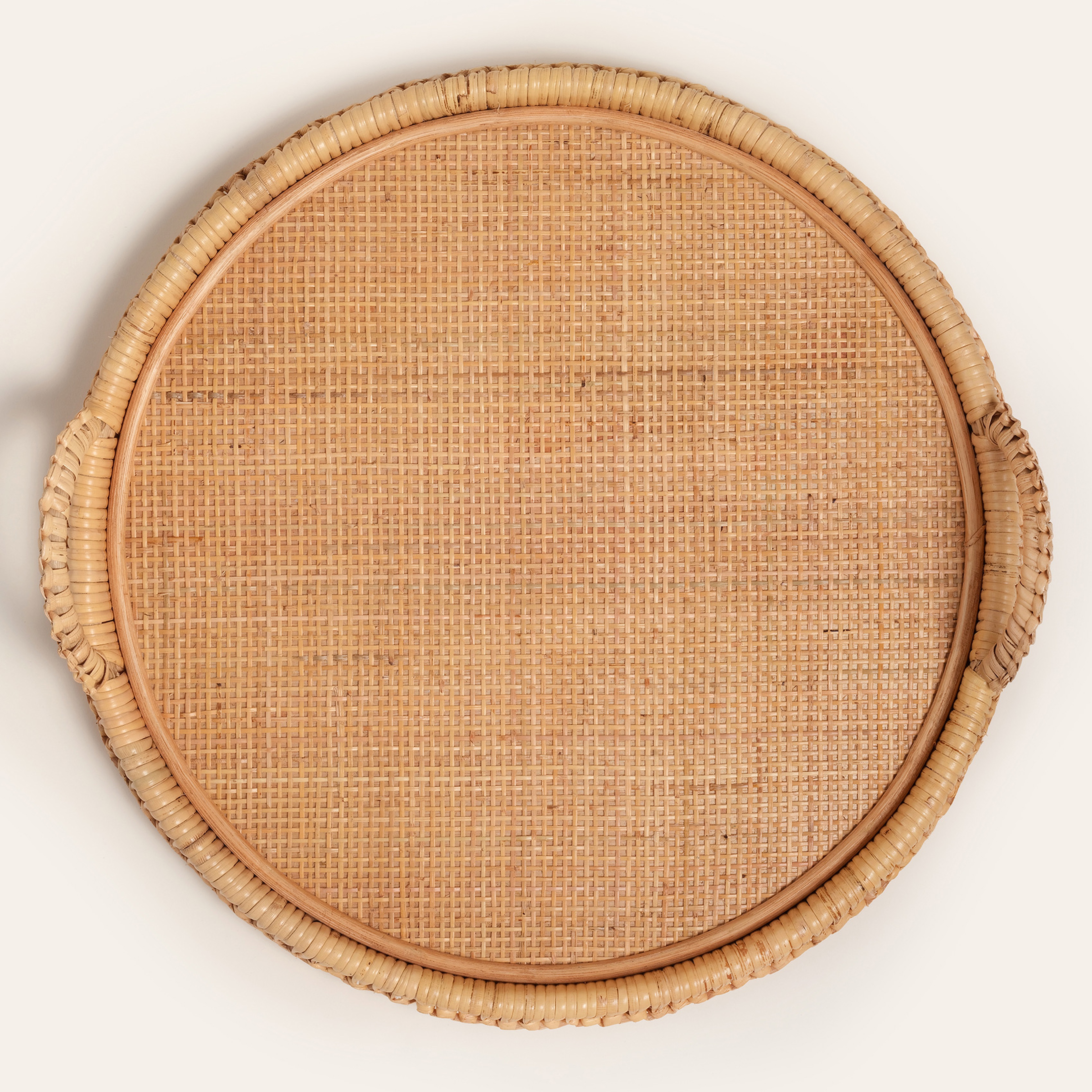 Java Rattan Tepsi 46 Cm Natural