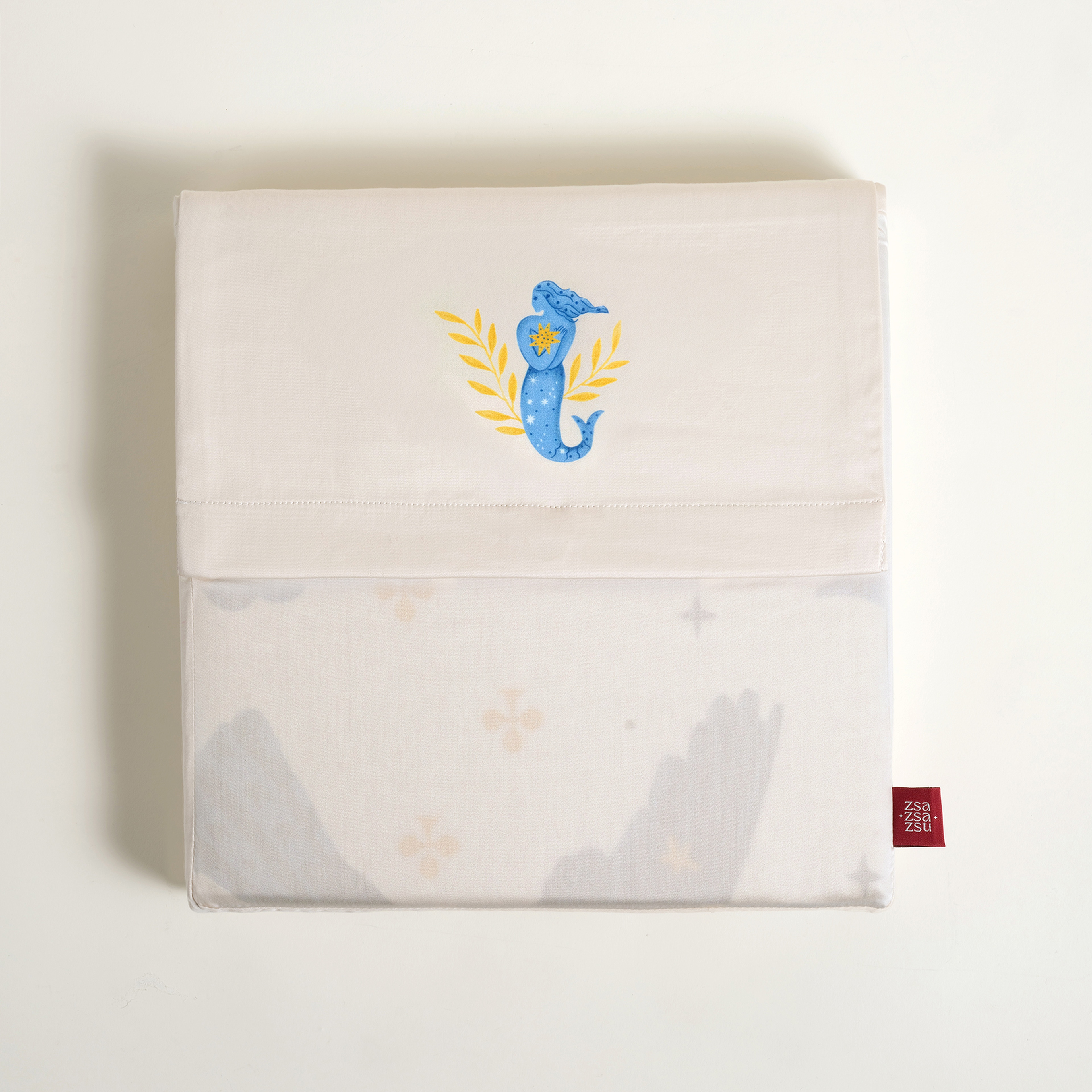 Lahor 300 Tc E.kıng Sıze Pamuk Saten Nevresim Seti 260x220 Cm Mavi