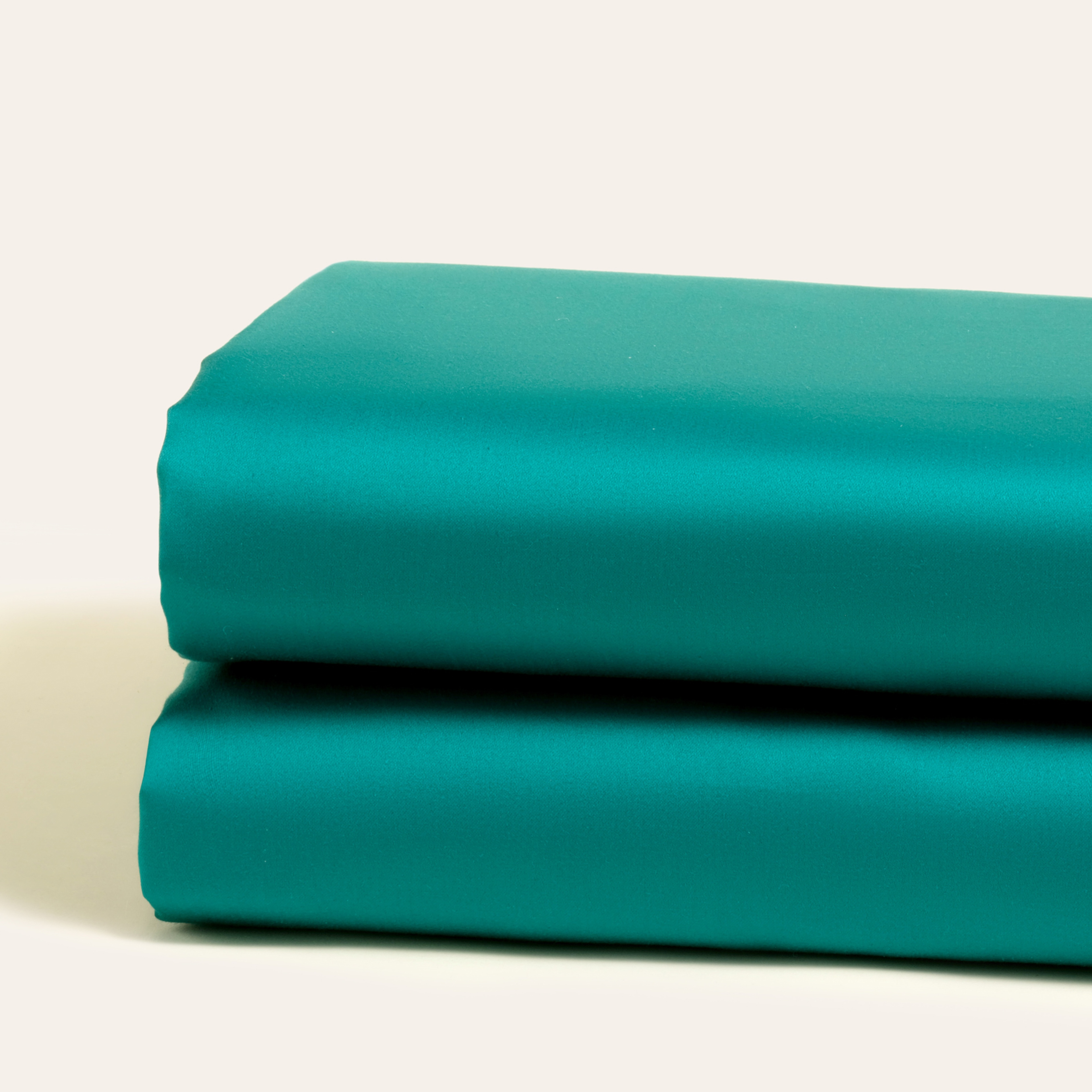 Solıd 300 Tc Çift Kişilik Pamuk Saten %100 Pamuk Saten Lastikli Çarşaf 160x200 Cm Koyu Yeşil