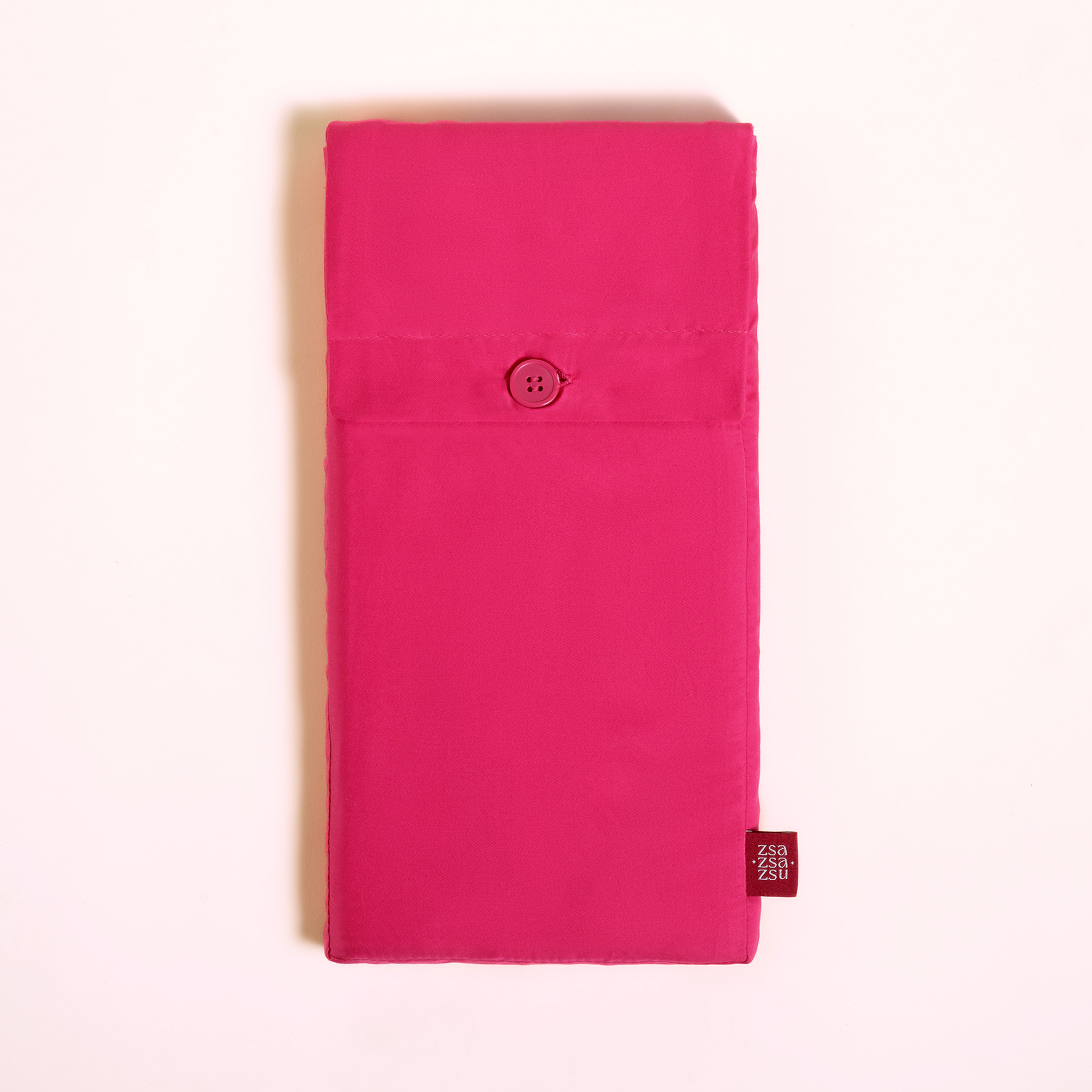 Solıd 300 Tc 2'li Pamuk Saten %100 Pamuk Saten Yastık Kılıfı 50x70 Cm Fuşya