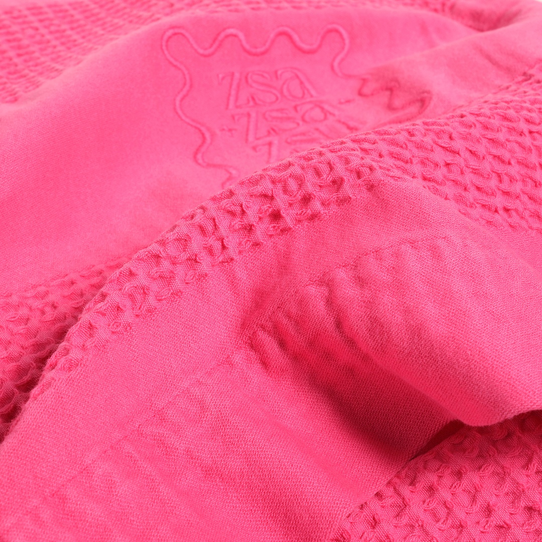 Braga Fuşya Tek Kişilik Pamuk Pike