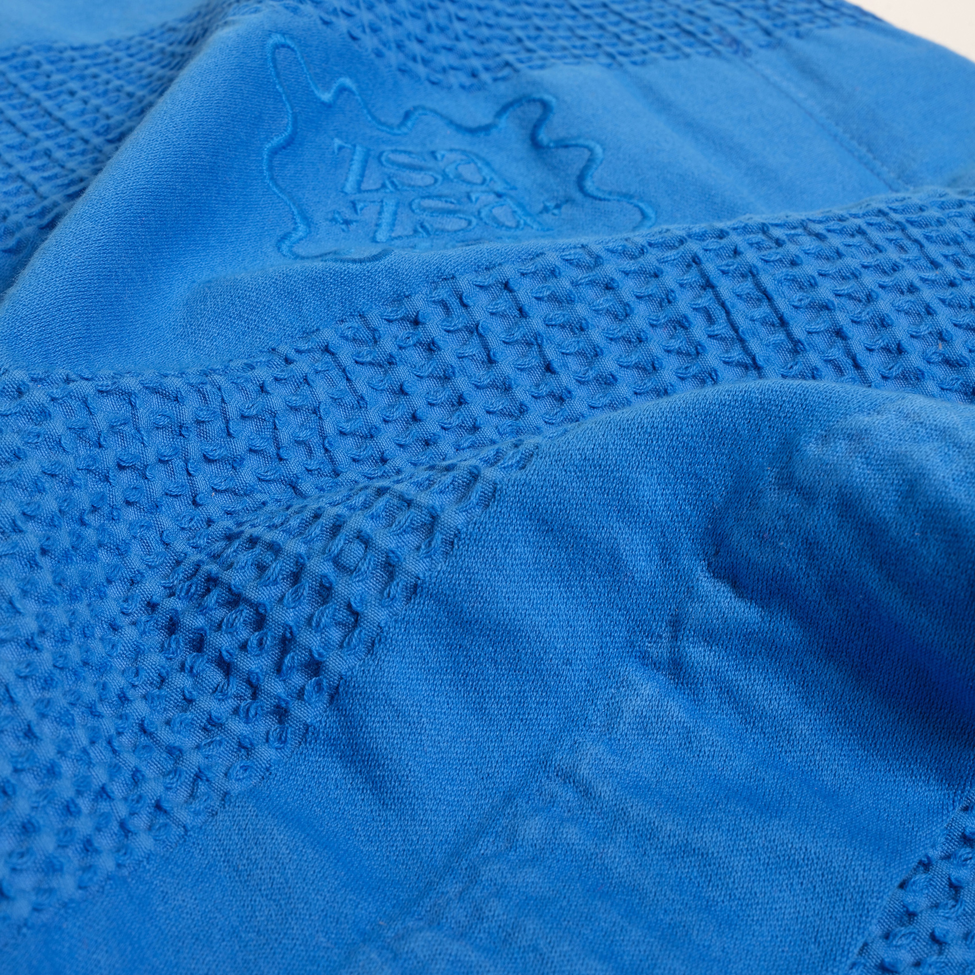 Braga Koyu Mavi Çift Kişilik Pamuk Pike