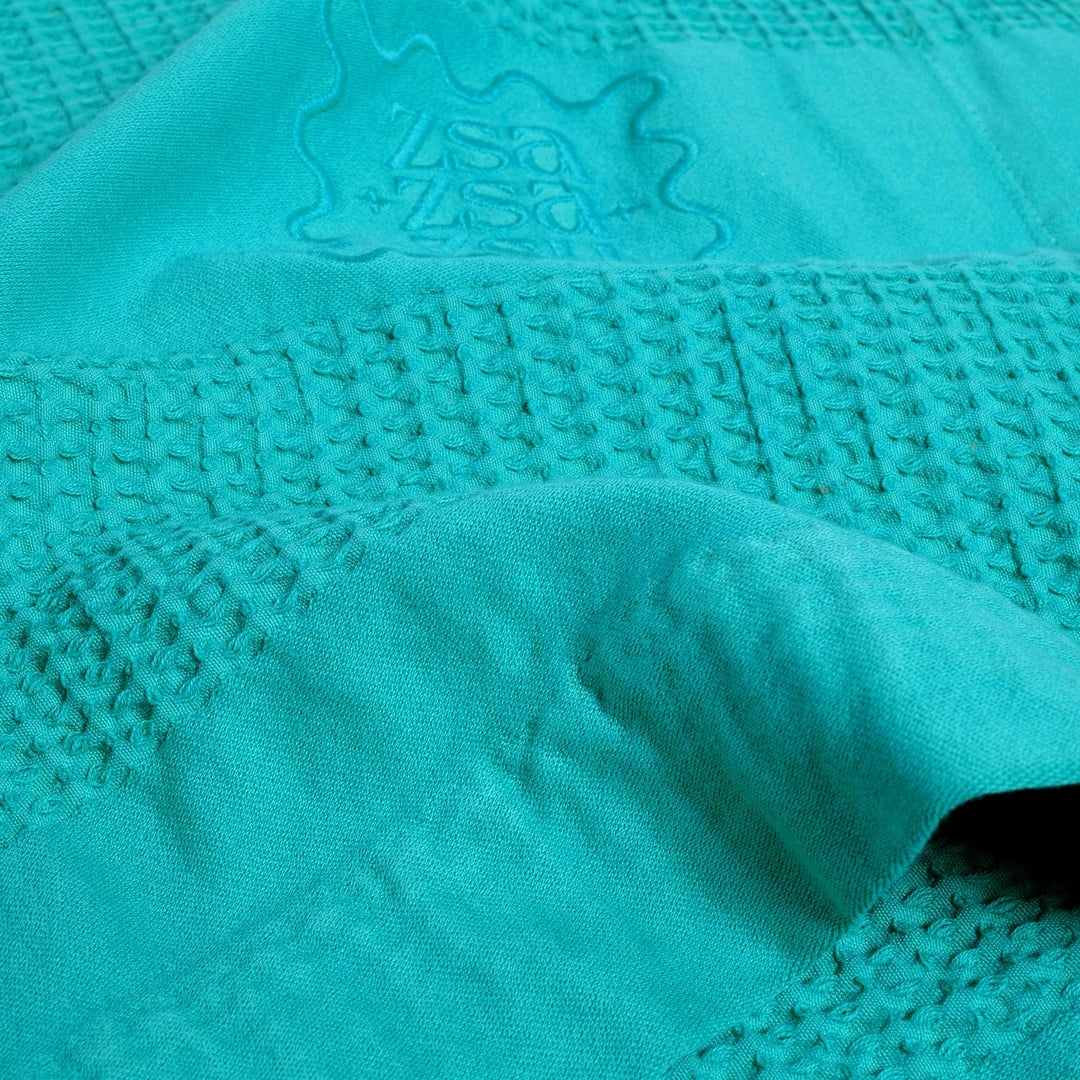 Braga Waffle Çift Kişilik Pamuk Pike 200x220 Cm Koyu Yeşil