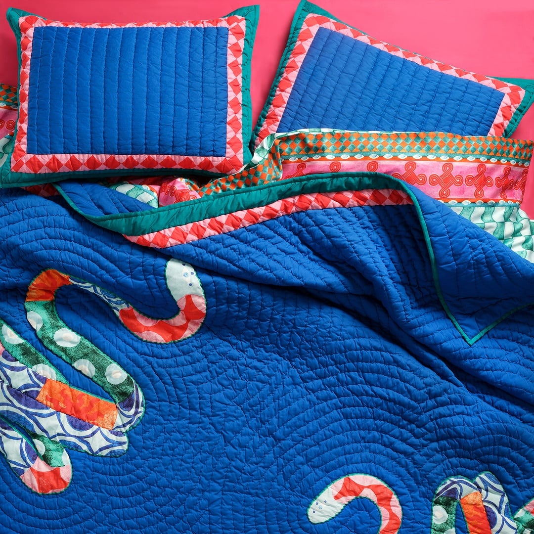 Uttar Kapitoneli 300 Tc Çift Kişilik Pamuk Saten Yatak Örtüsü Seti 240x260 Cm Koyu Mavi