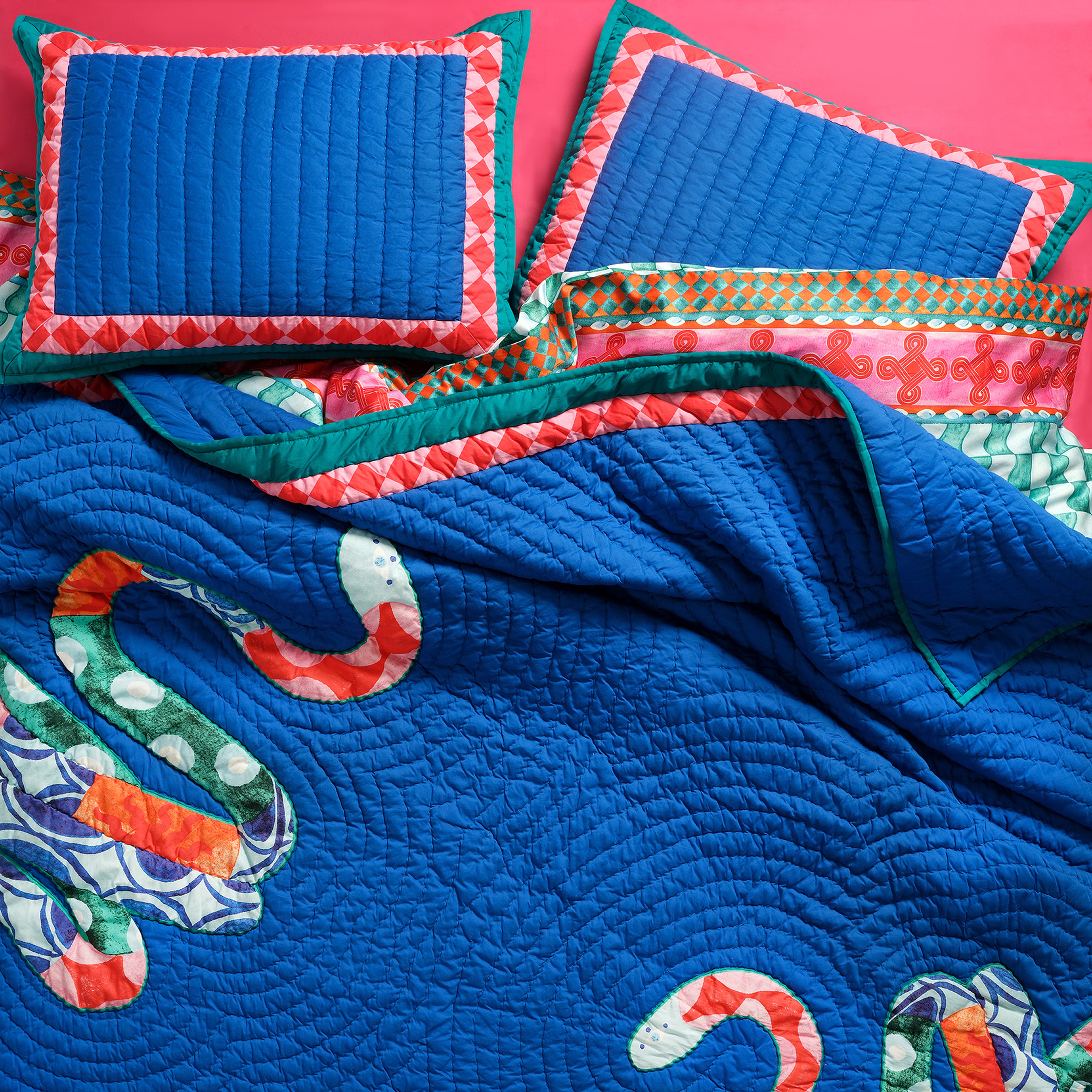 Uttar Kapitoneli 300 Tc Çift Kişilik Pamuk Saten Yatak Örtüsü Seti 240x260 Cm Koyu Mavi