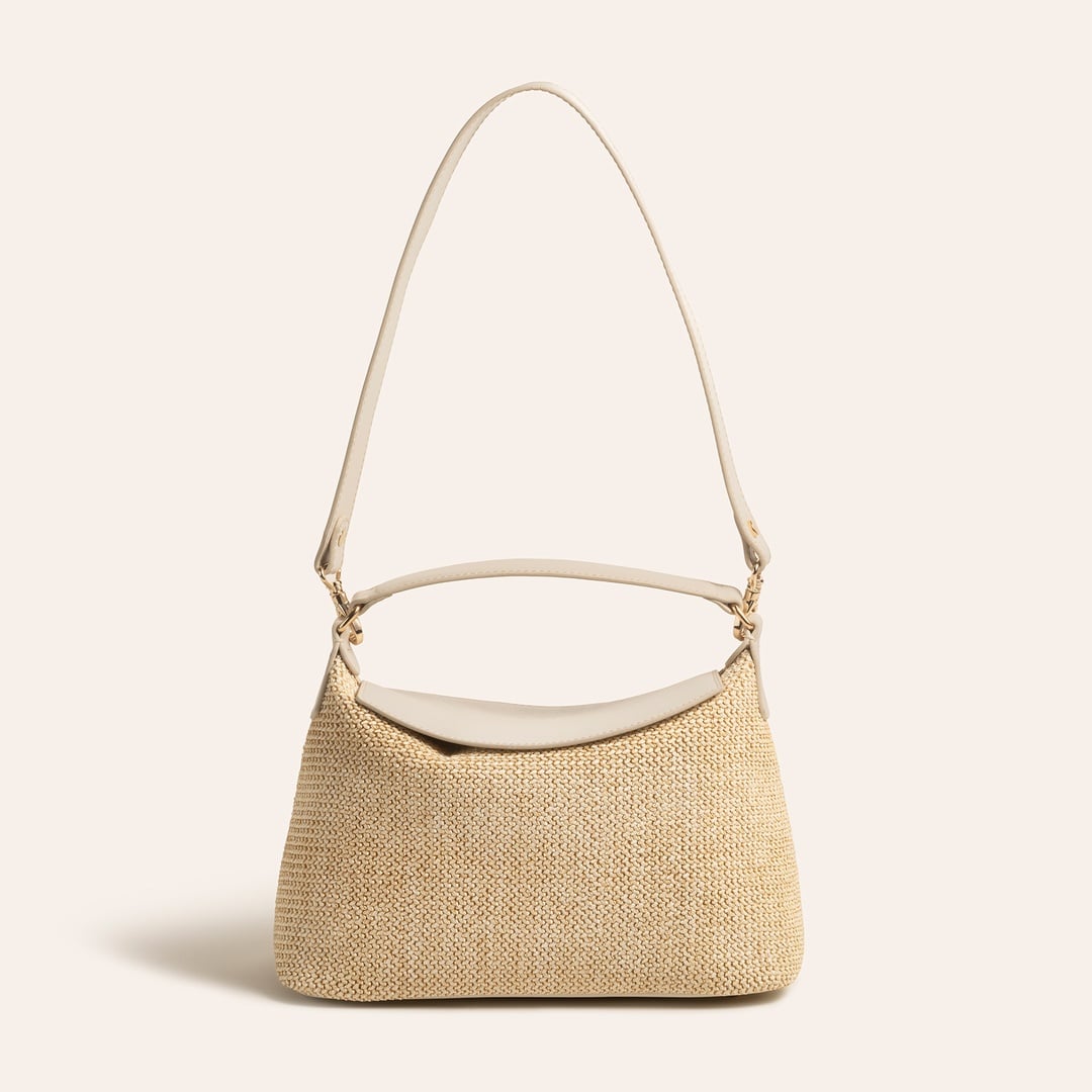 Burgaz Rafya Çanta 28x23x14 Cm Natural