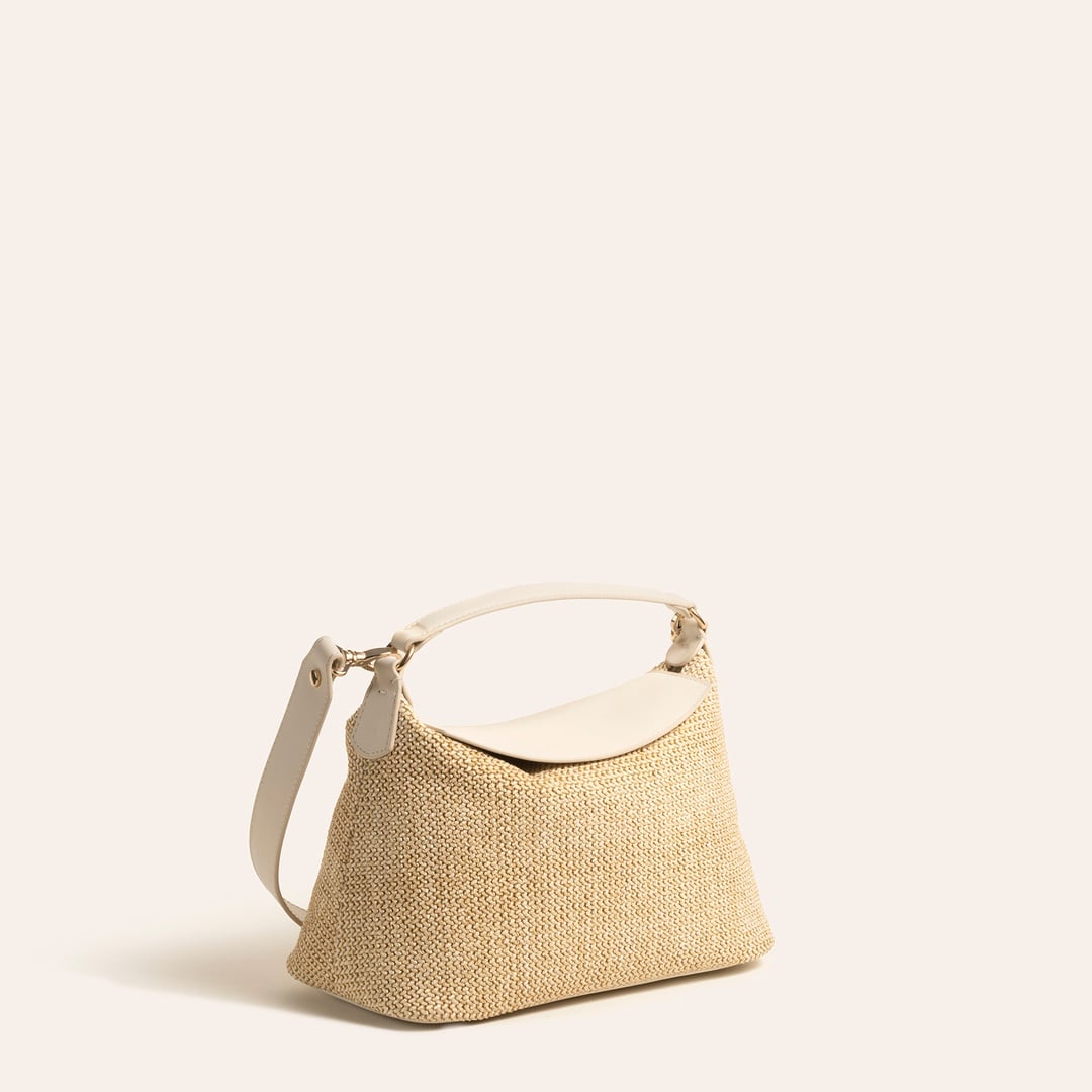 Burgaz Rafya Çanta 28x23x14 Cm Natural