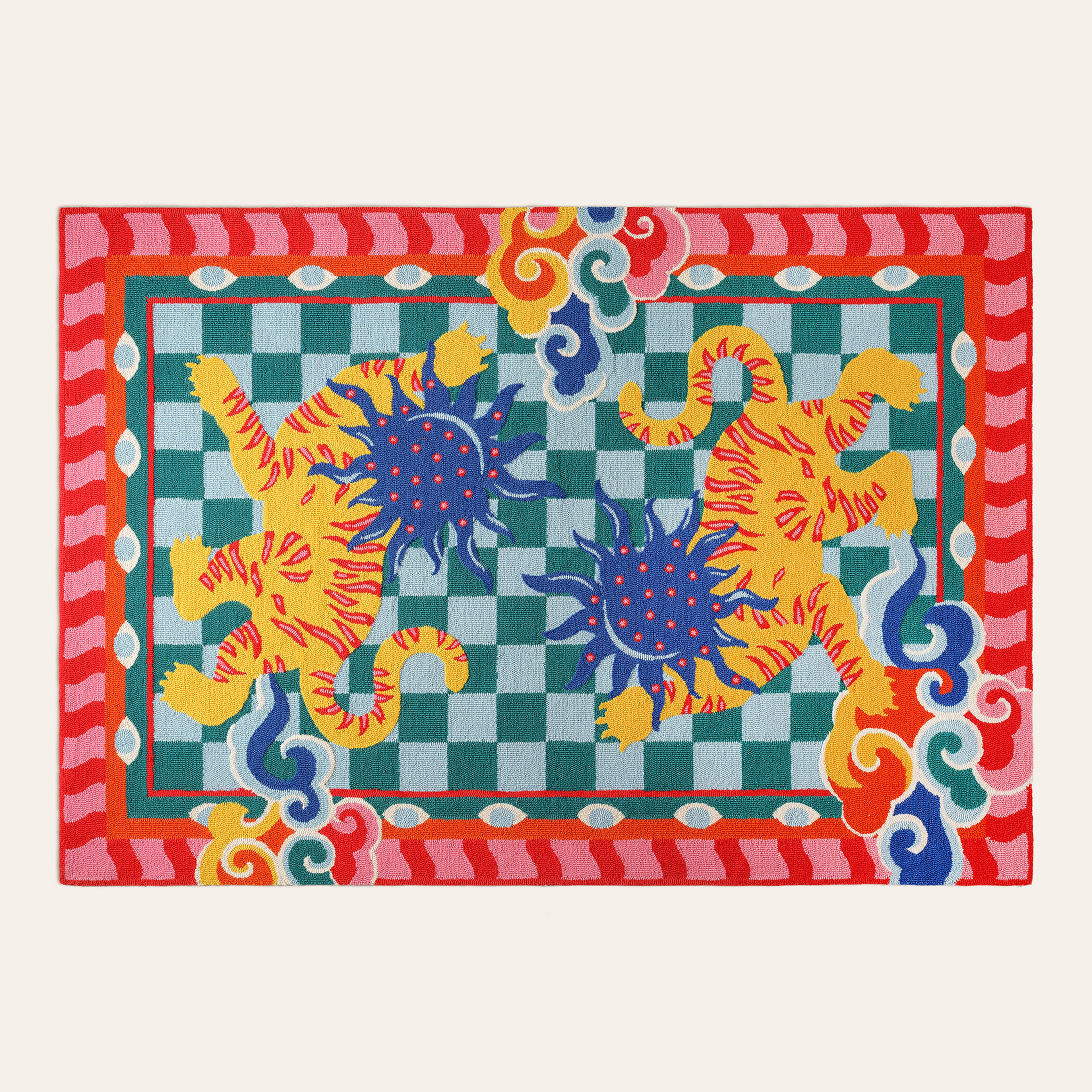 Laxıa Polyester Halı 160x230 Cm Yeşil