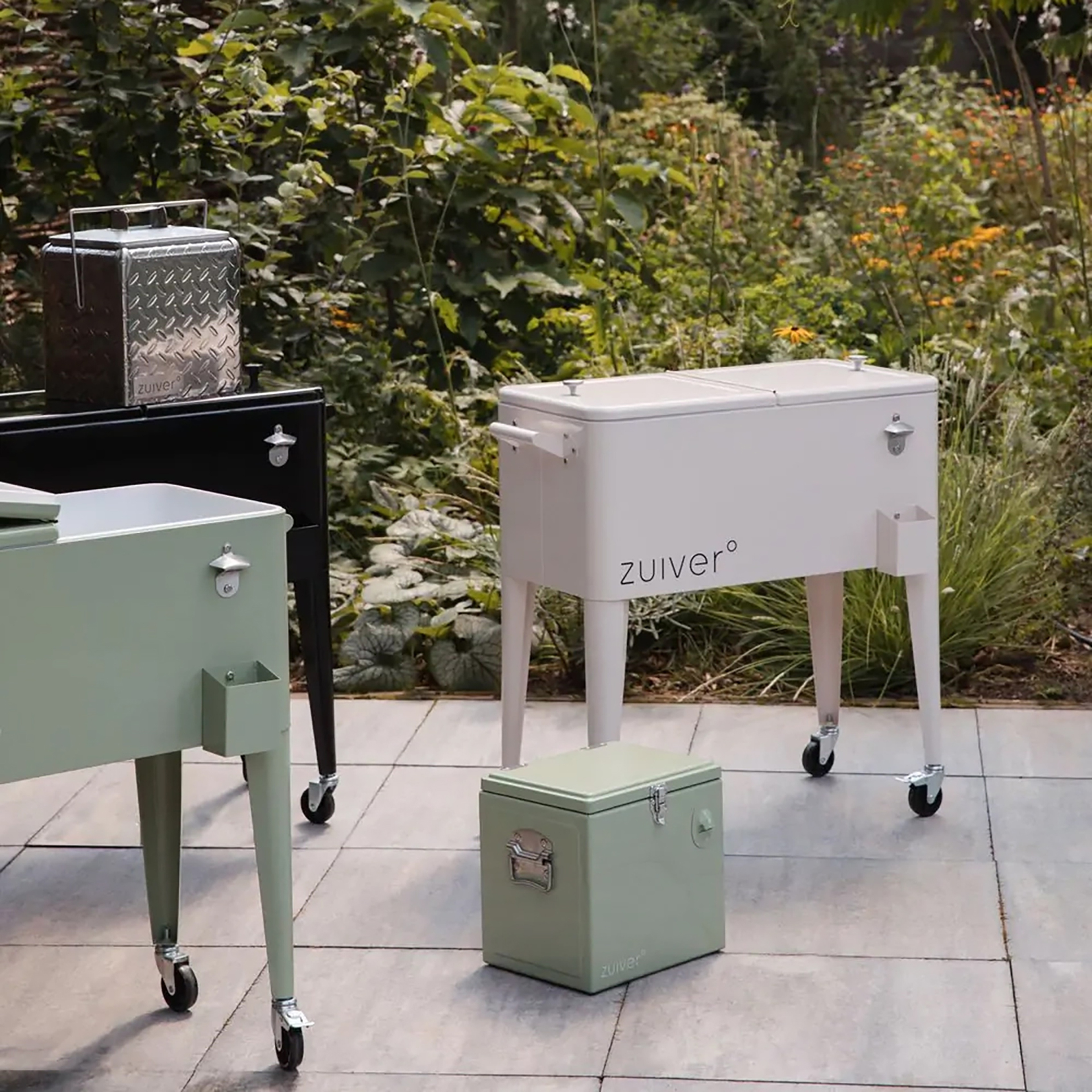 Lısse Polı̇propı̇len Plastı̇k Soğutma Kutusu 48x86x92 Cm Krem