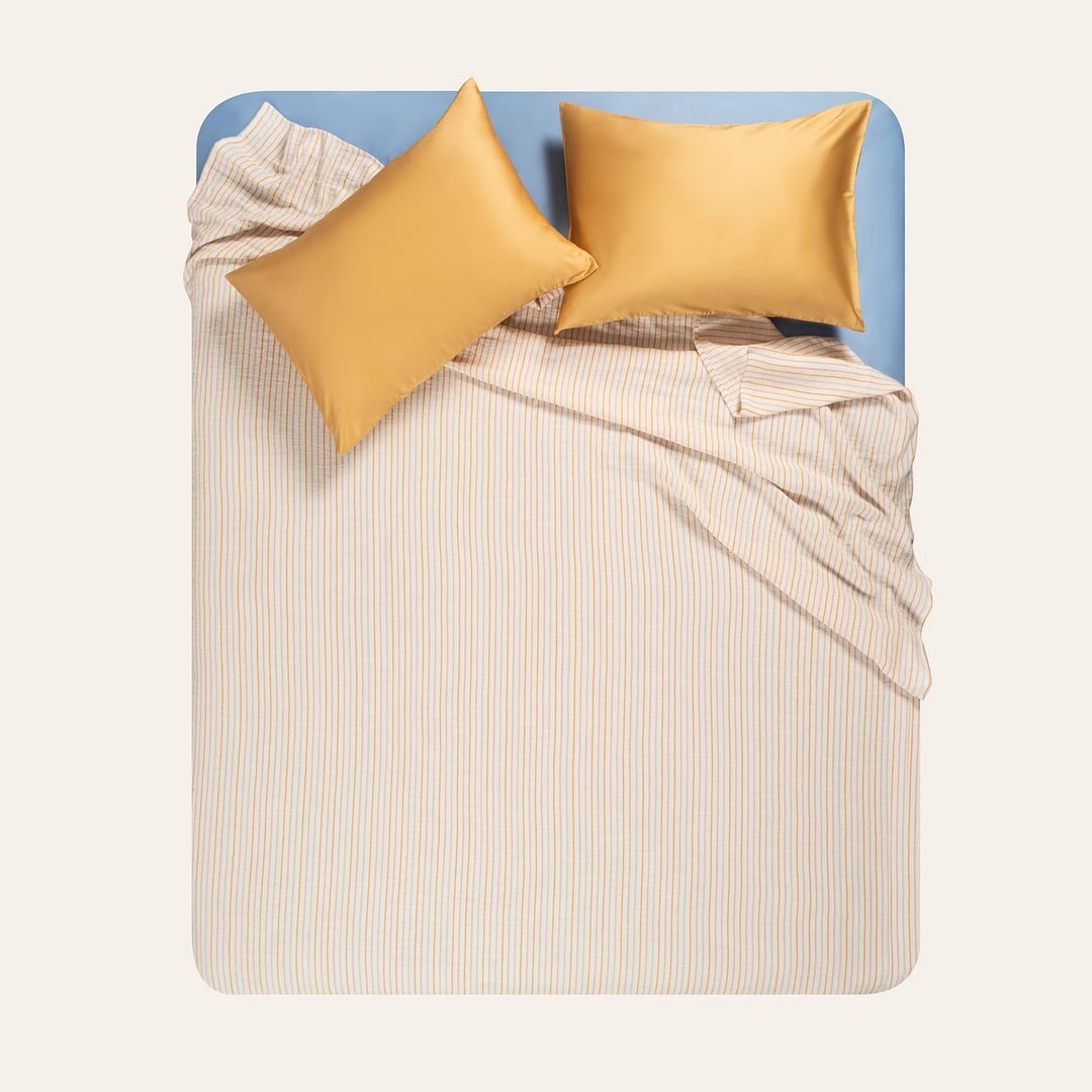 Nilüfer İplik Boyalı Pamuk Keten Pike 200x220 Cm Renkli