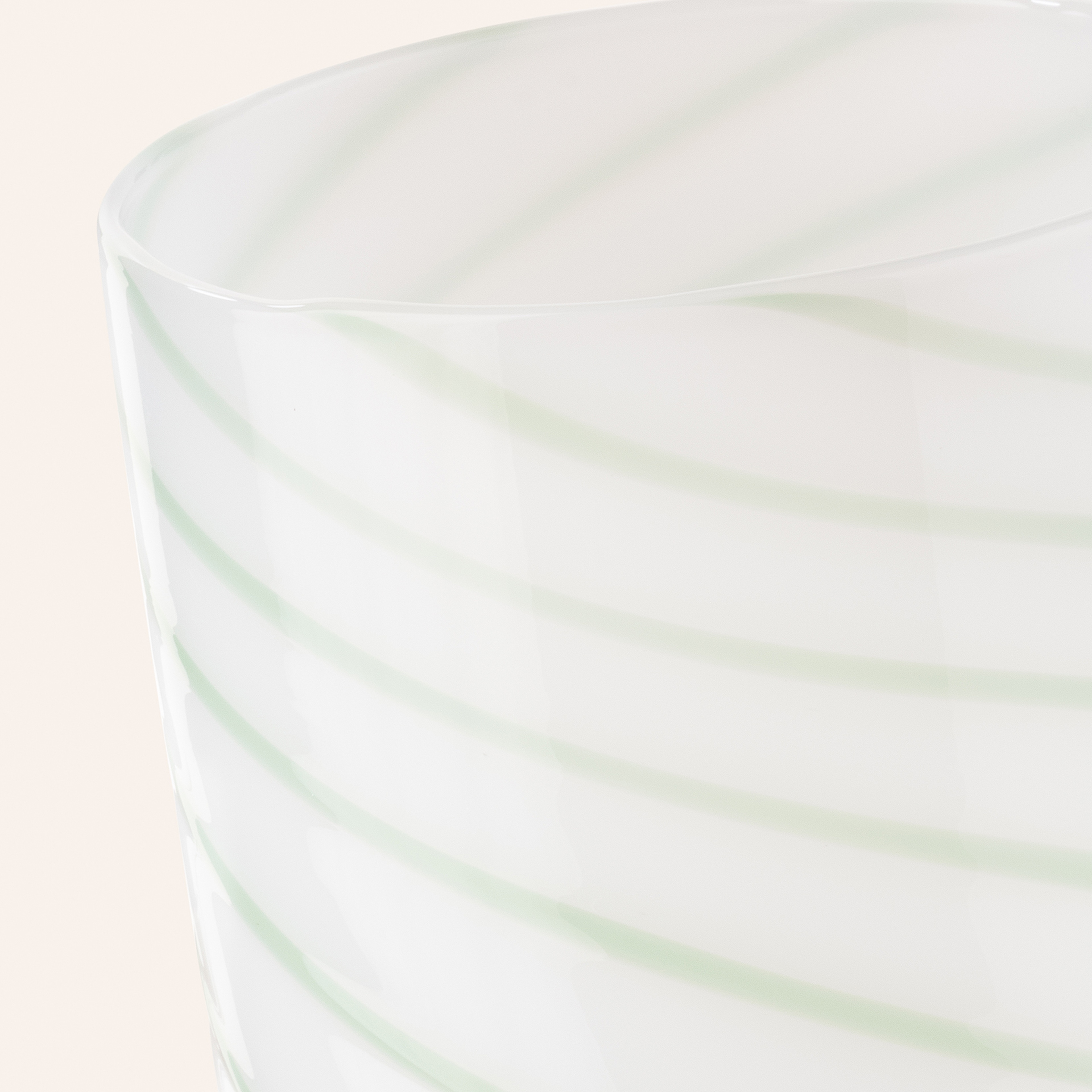 Henan Borosilikat Cam Su Bardağı 300 Ml Yeşil