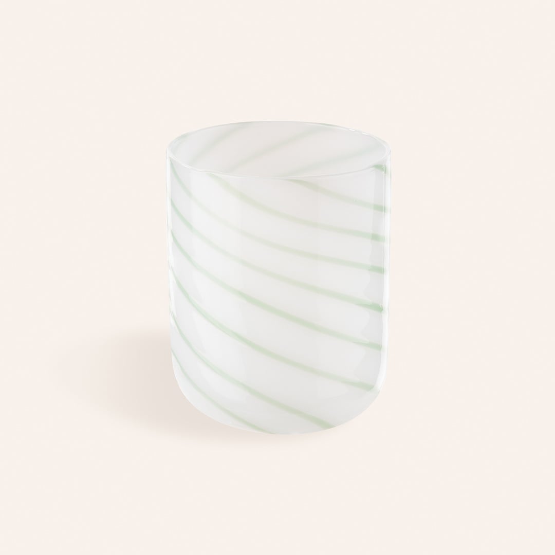 Henan Borosilikat Cam Su Bardağı 300 Ml Yeşil