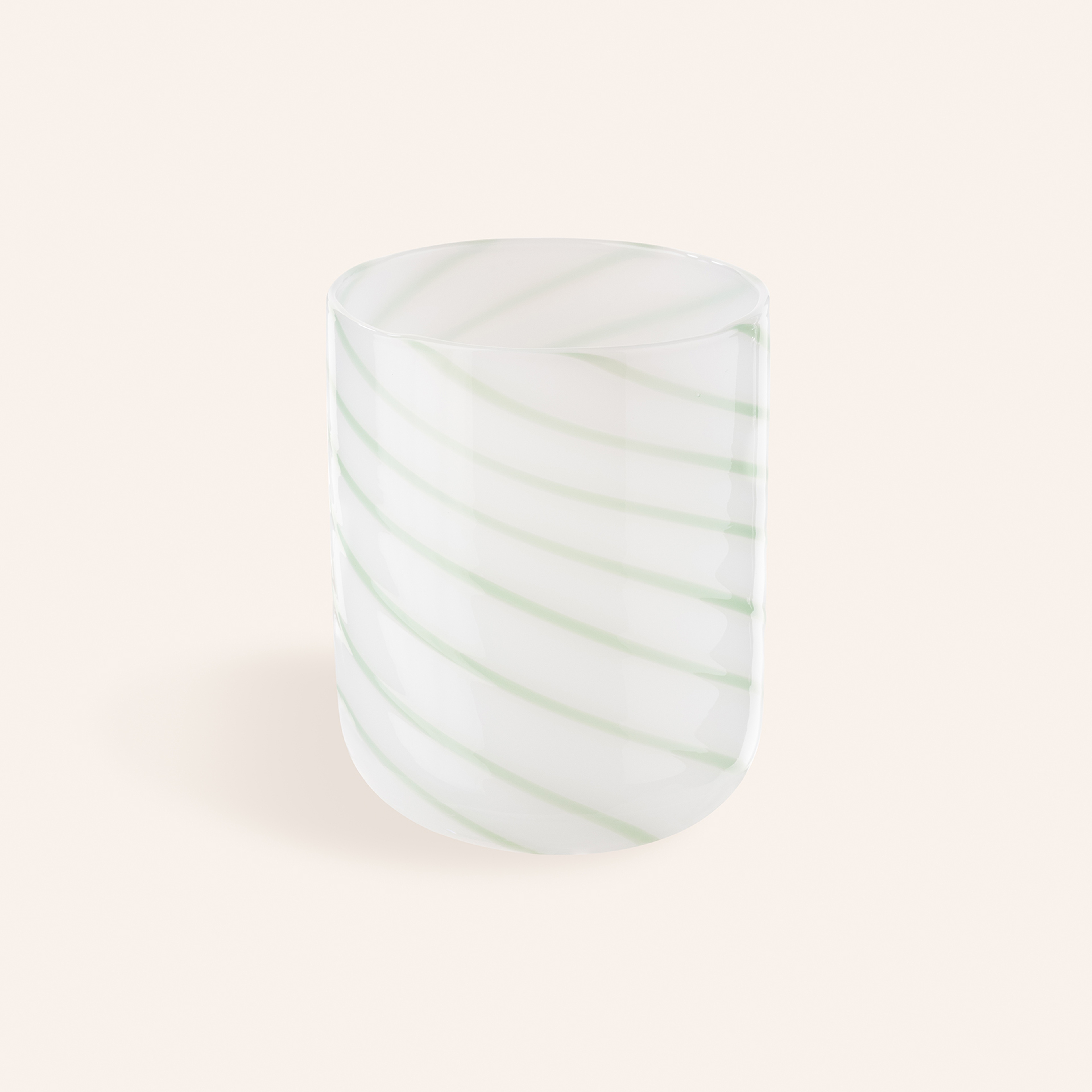 Henan Borosilikat Cam Su Bardağı 300 Ml Yeşil