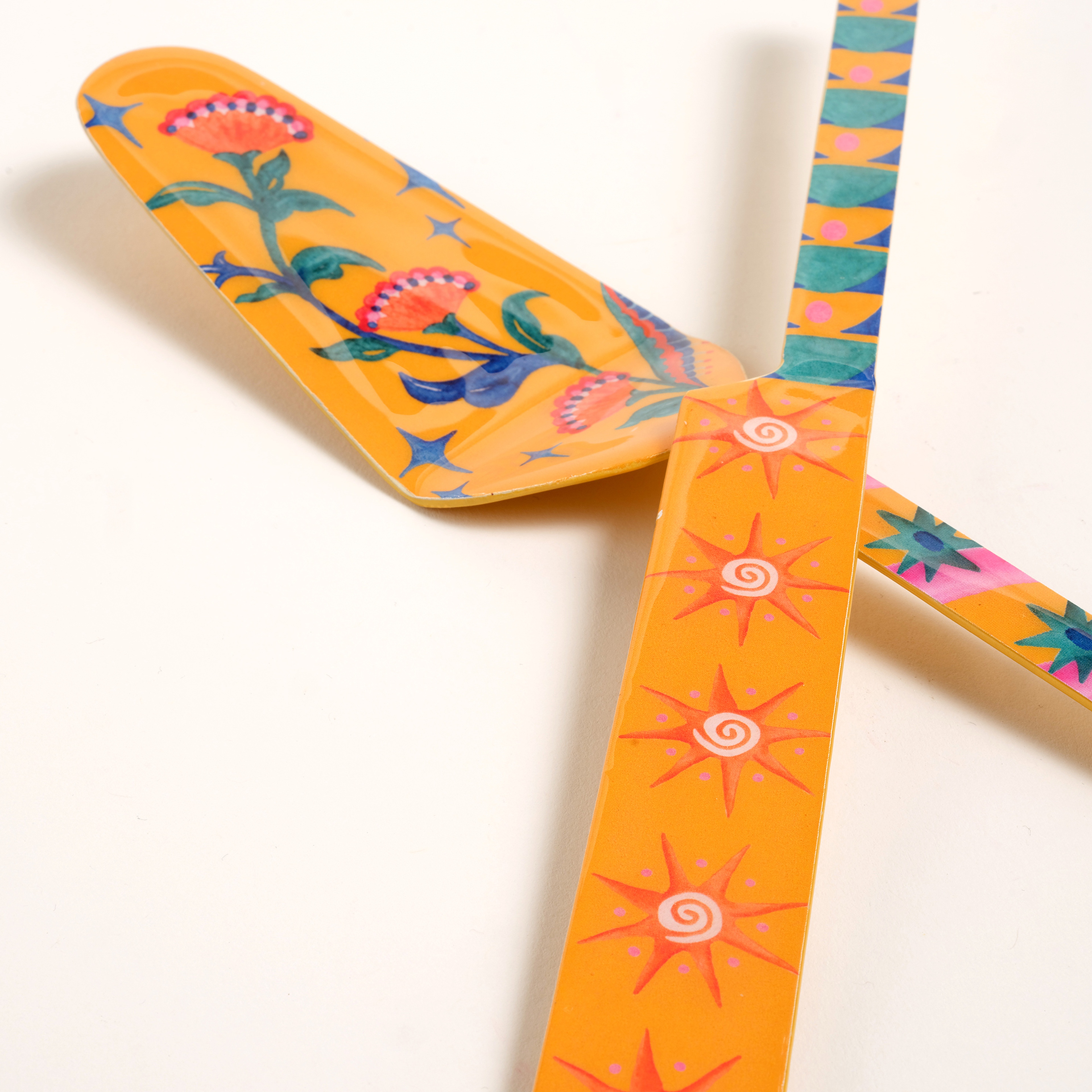 Rampur Çelik Servis Seti 30x10x2 Cm Sarı