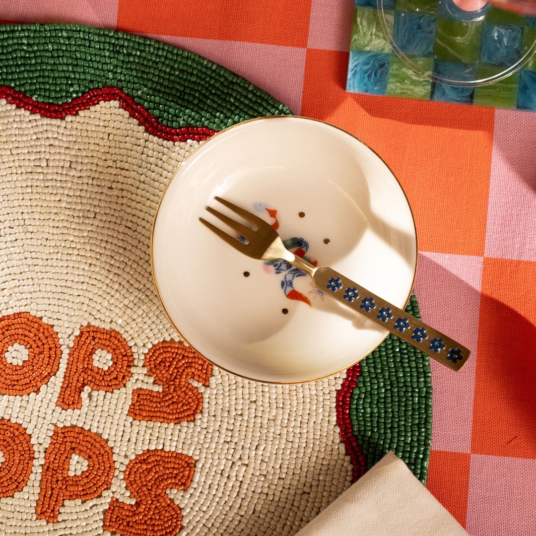 Rampur Çelik Servis Seti 10x15x2 Cm Renkli