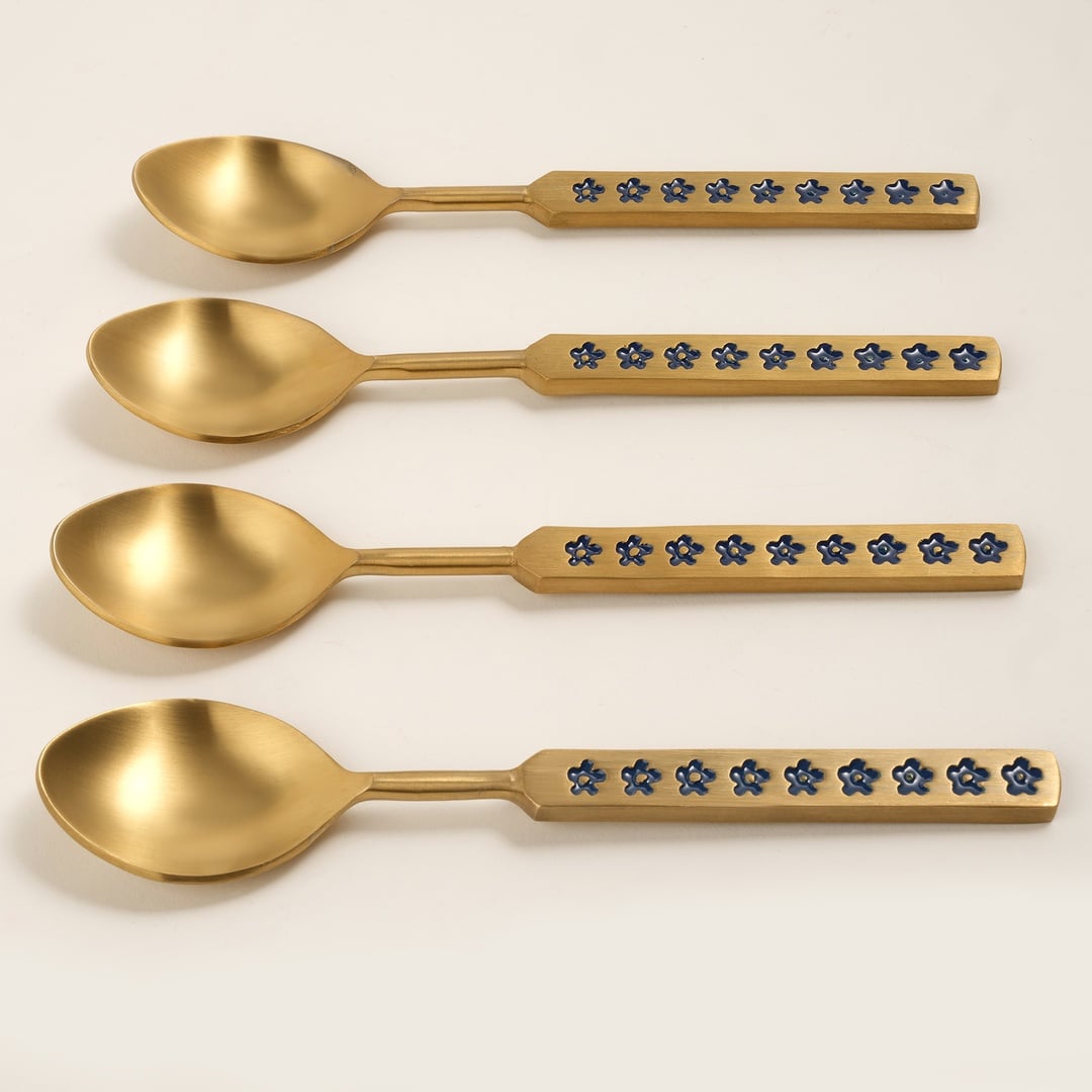 Rampur Çelik Servis Seti 4x20x0.2 Cm Renkli