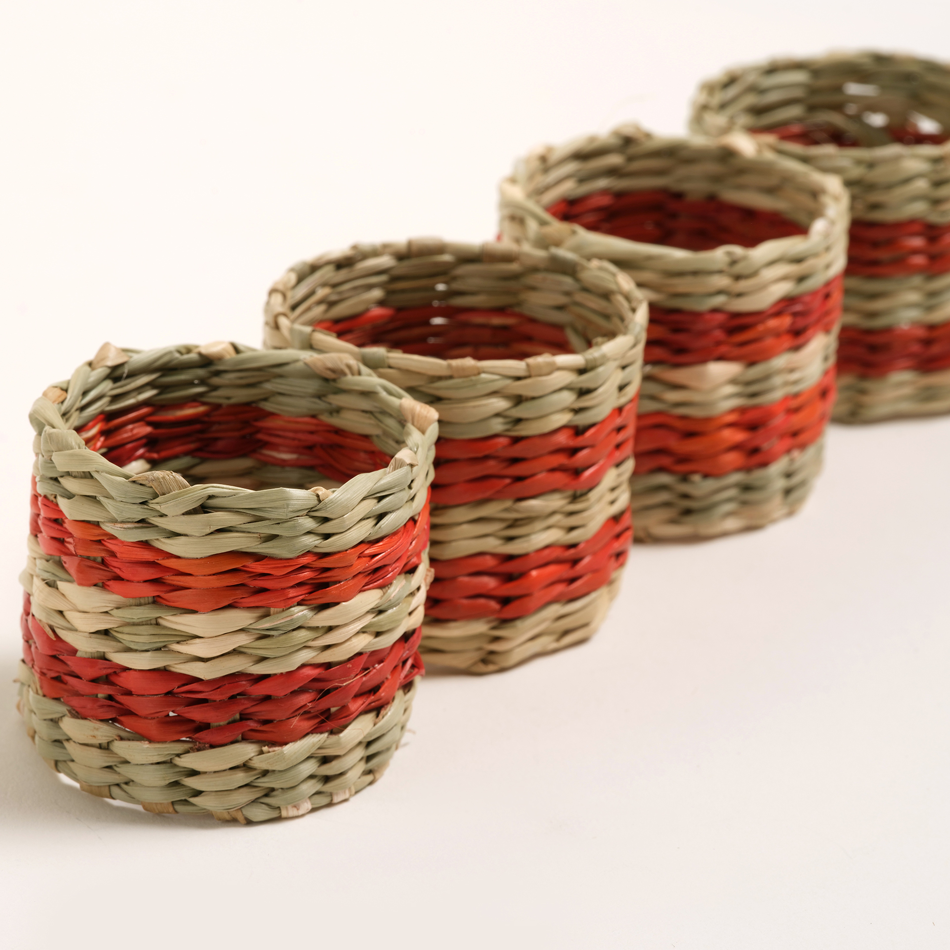 Tam Dao Deniz Çayırı Peçete Halkası 5 Cm Turuncu