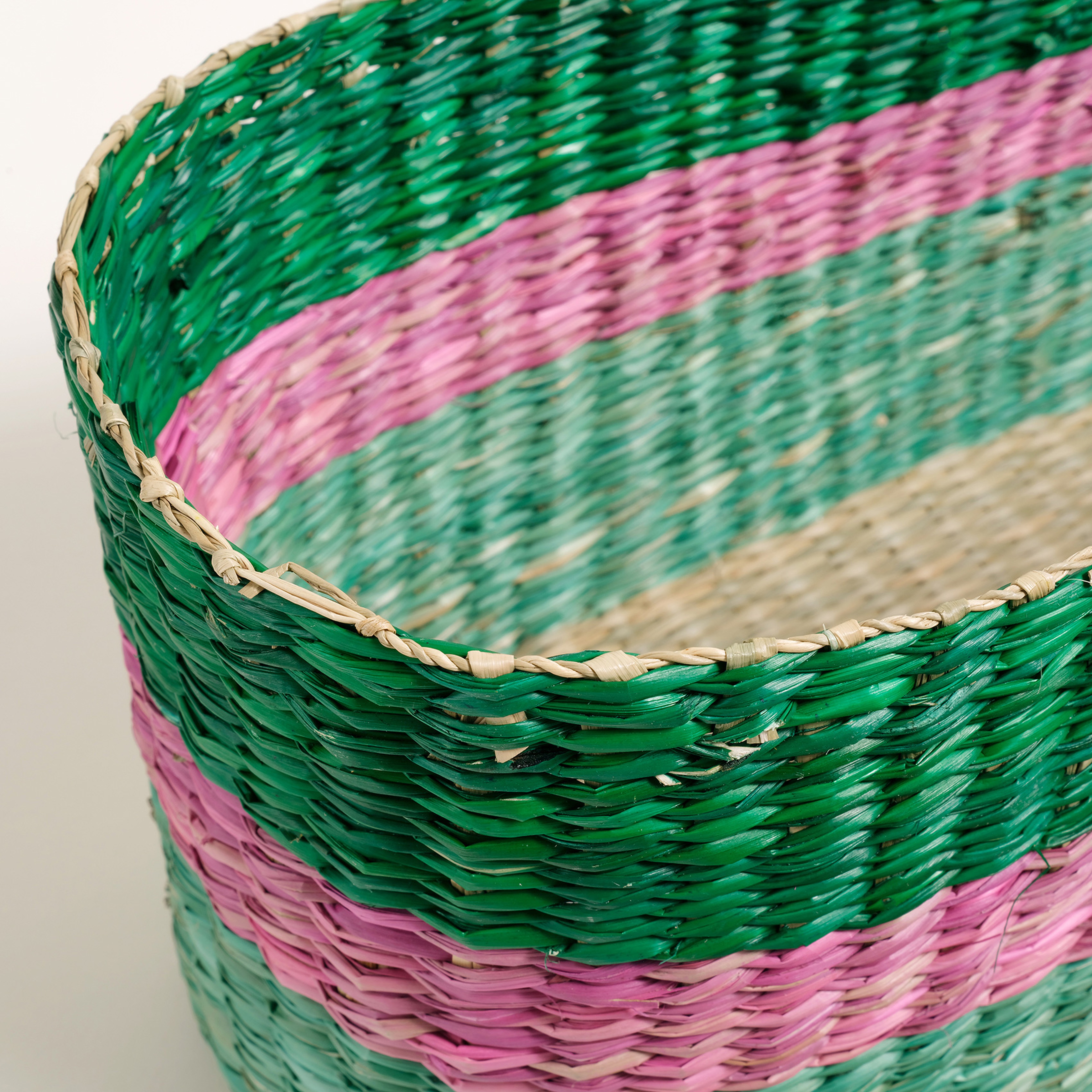 Tam Dao Deniz Çayırı Sepet 40x15x16 Cm Renkli