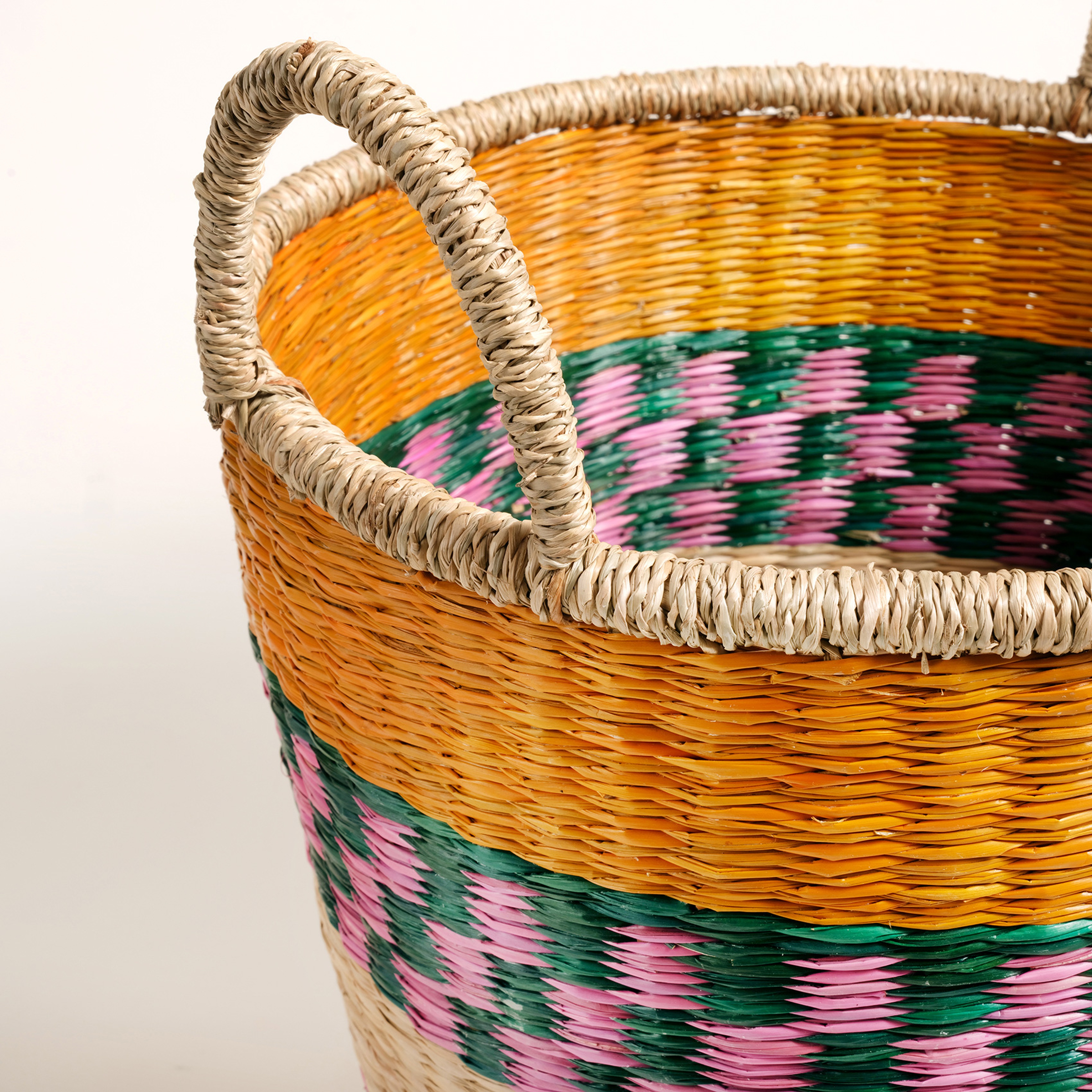 Tam Dao Deniz Çayırı Sepet 33 X 35 Cm Renkli