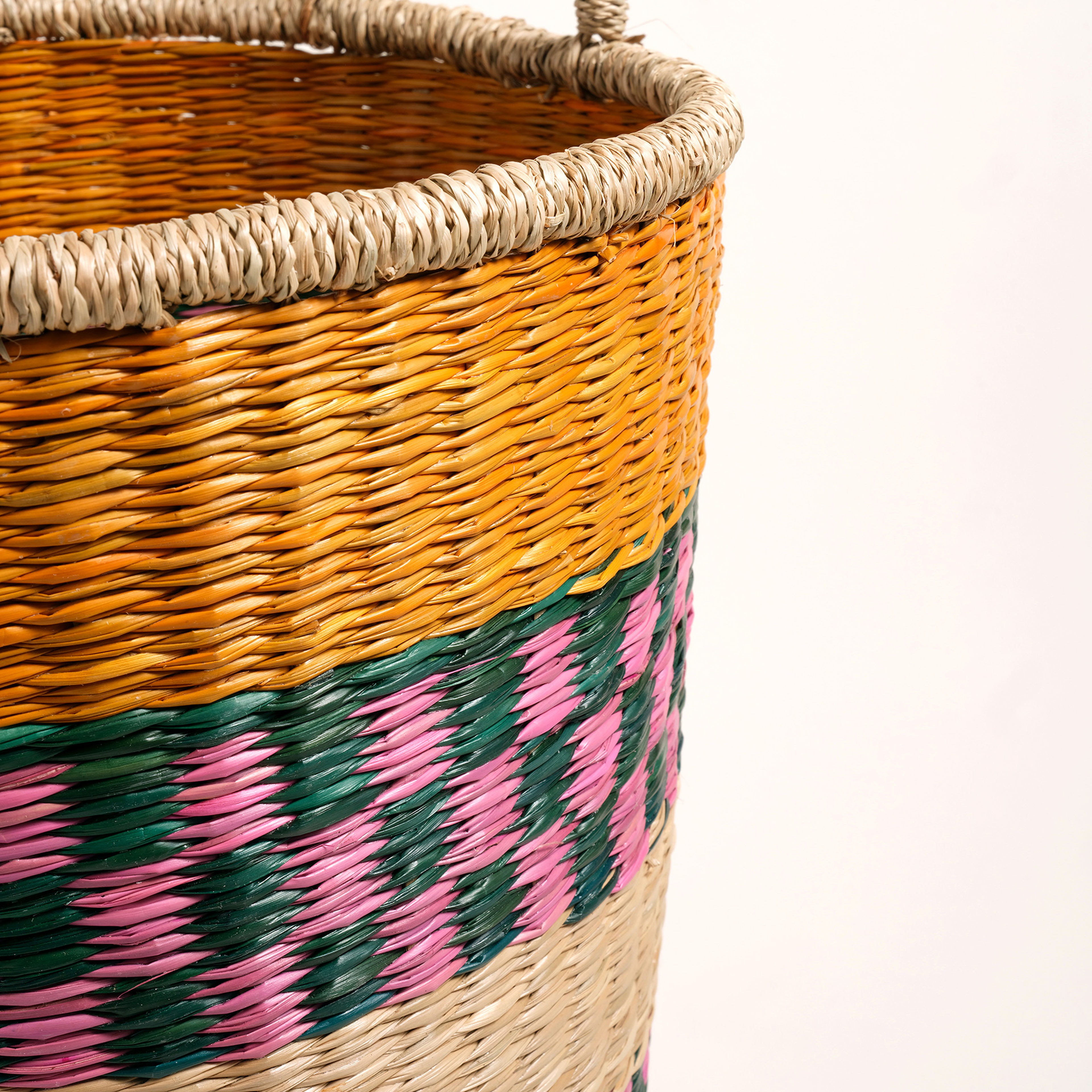 Tam Dao Deniz Çayırı Sepet 33 X 35 Cm Renkli