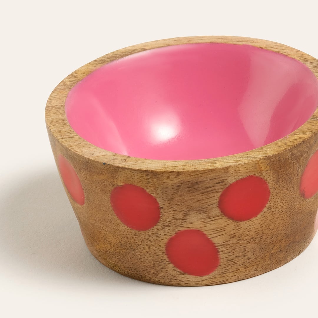 Lakrı Mango Ağacı Çerezlik 8x8x4 Cm Fuşya