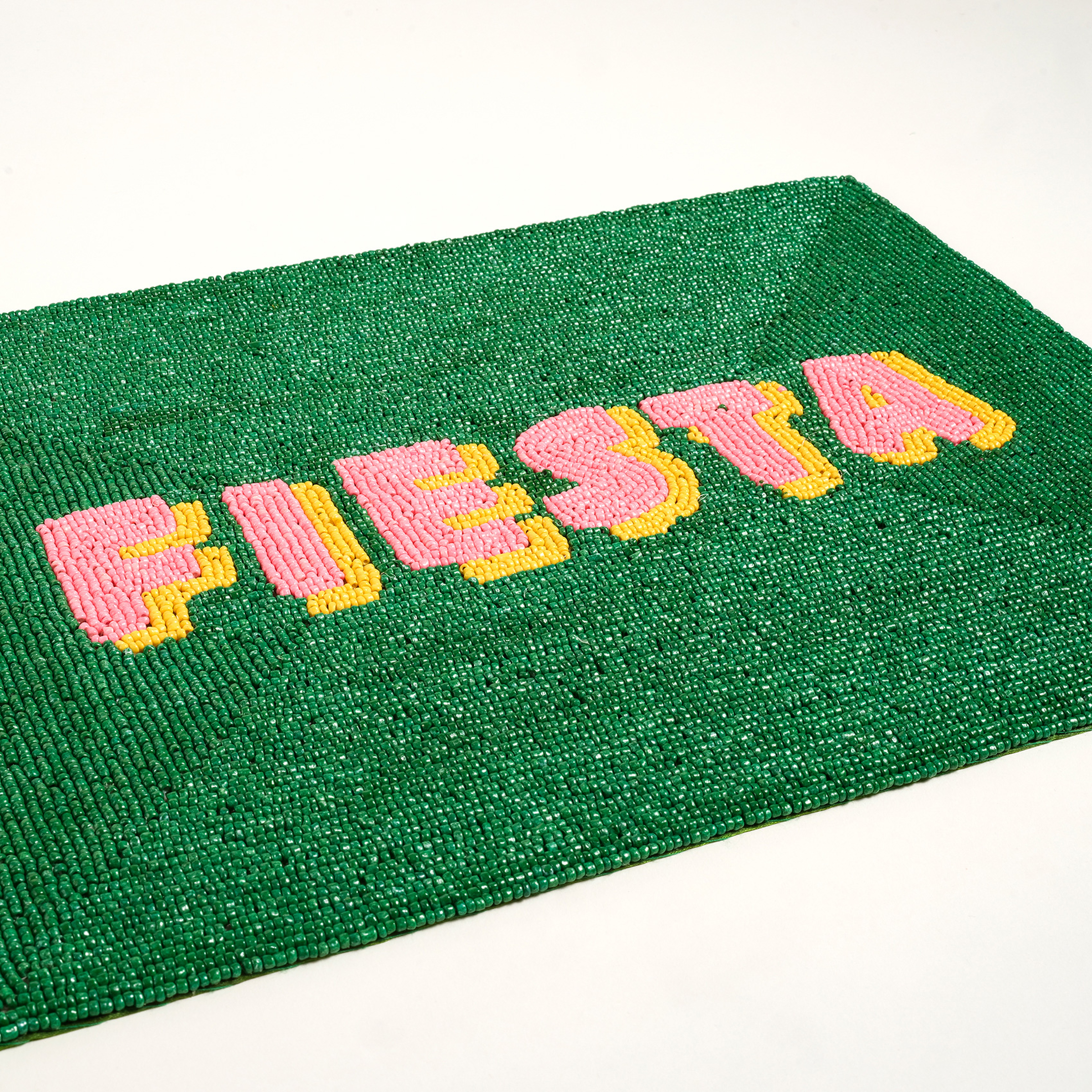 Khanpur Cam Boncuk Amerikan Servis 30x40 Cm Yeşil