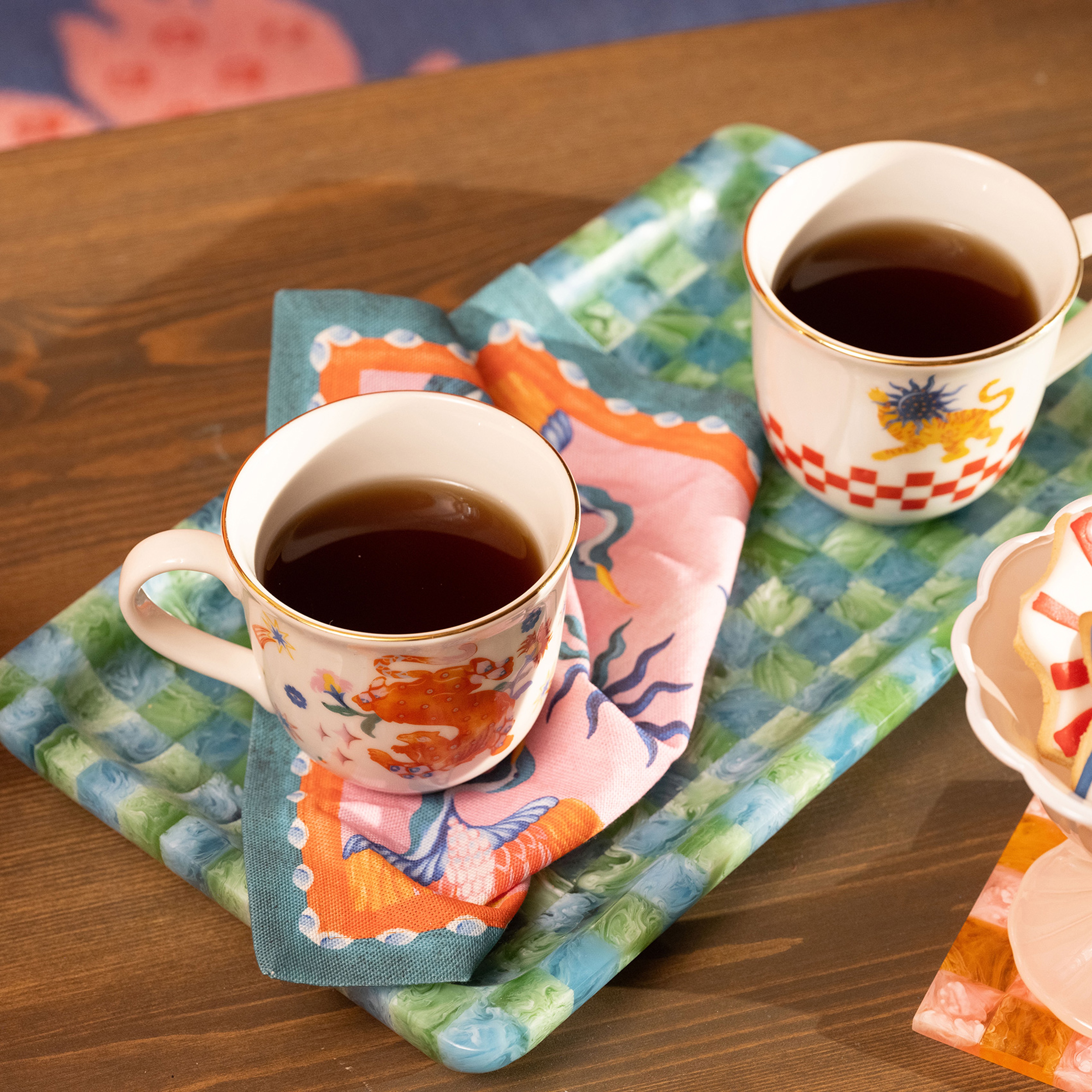 Emet Porselen Kupa 320 Ml Renkli