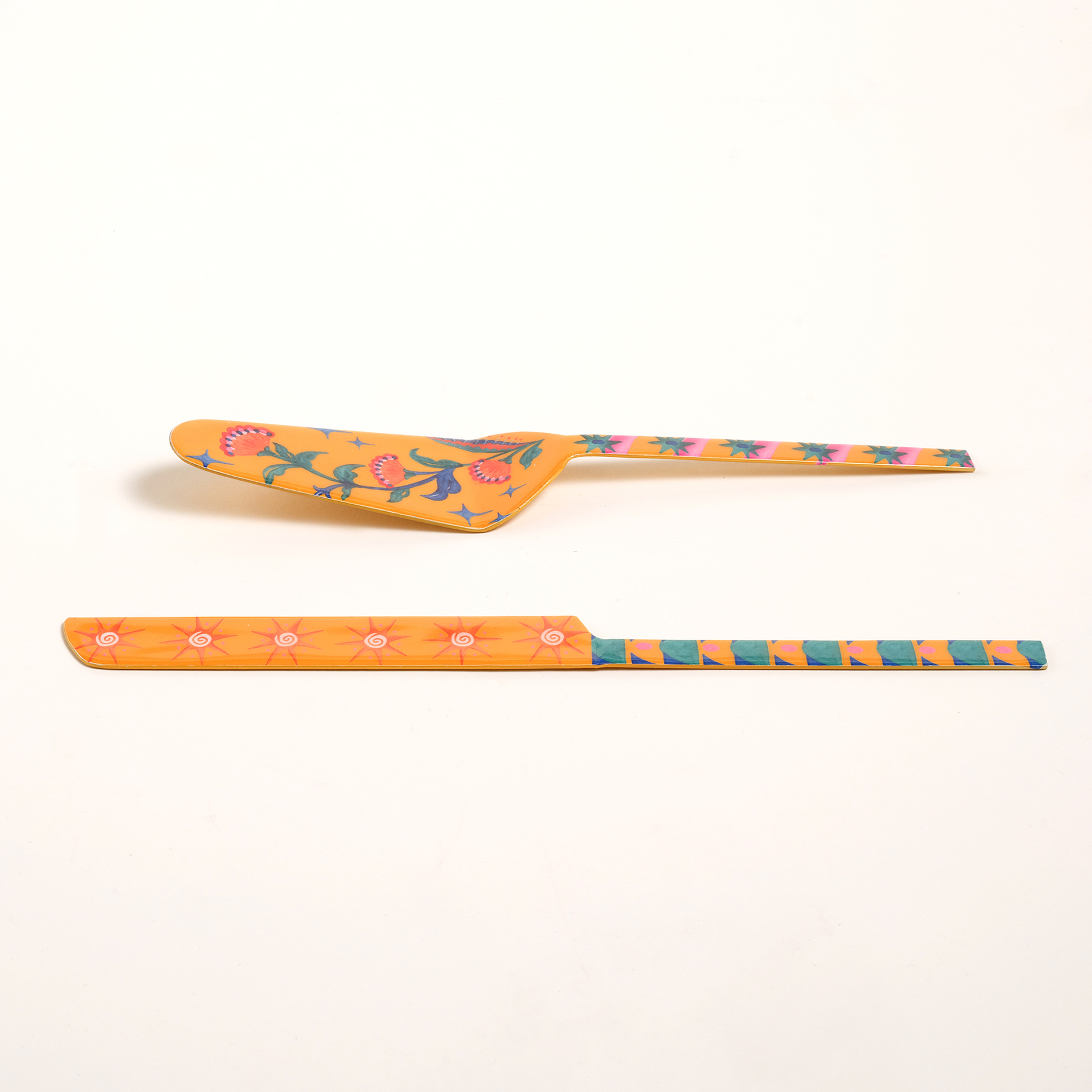 Rampur Çelik Servis Seti 30x10x2 Cm Sarı