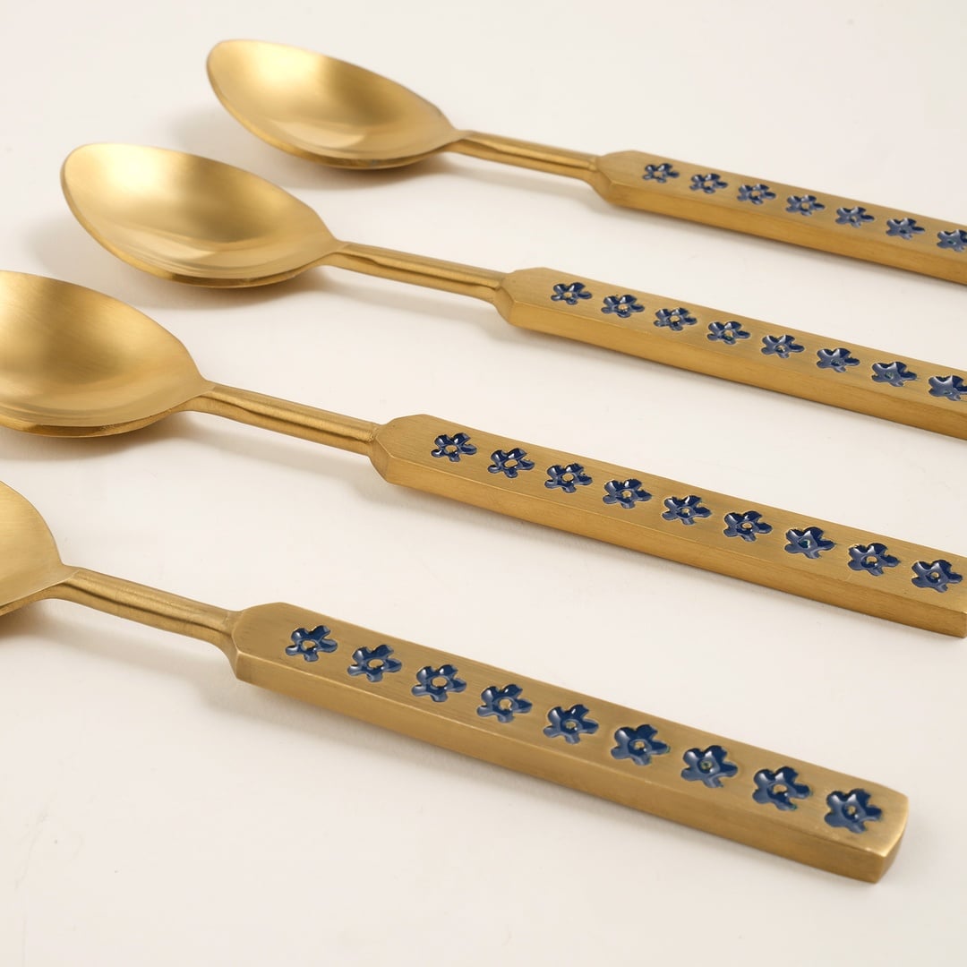 Rampur Çelik Servis Seti 4x20x0.2 Cm Renkli