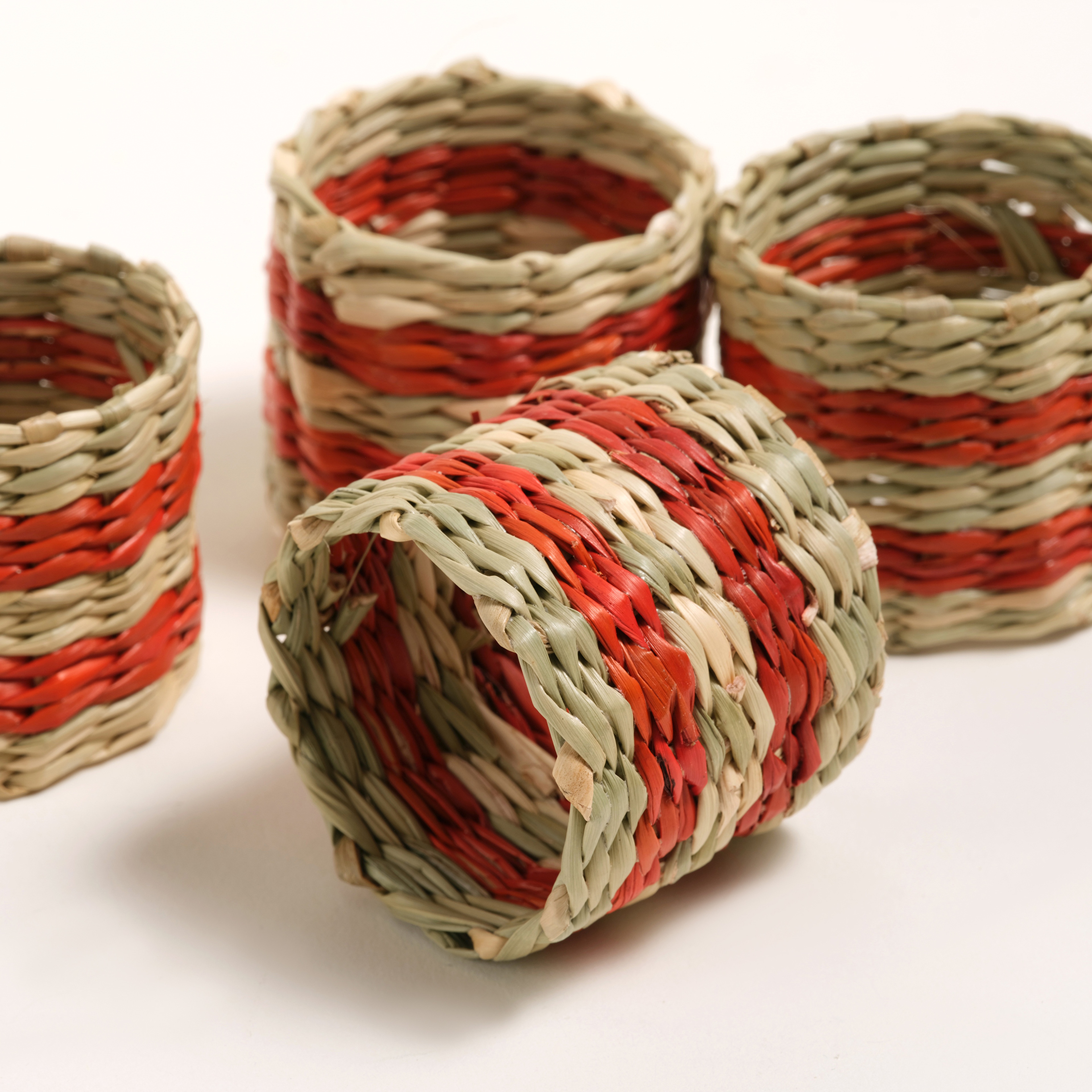 Tam Dao Deniz Çayırı Peçete Halkası 5 Cm Turuncu