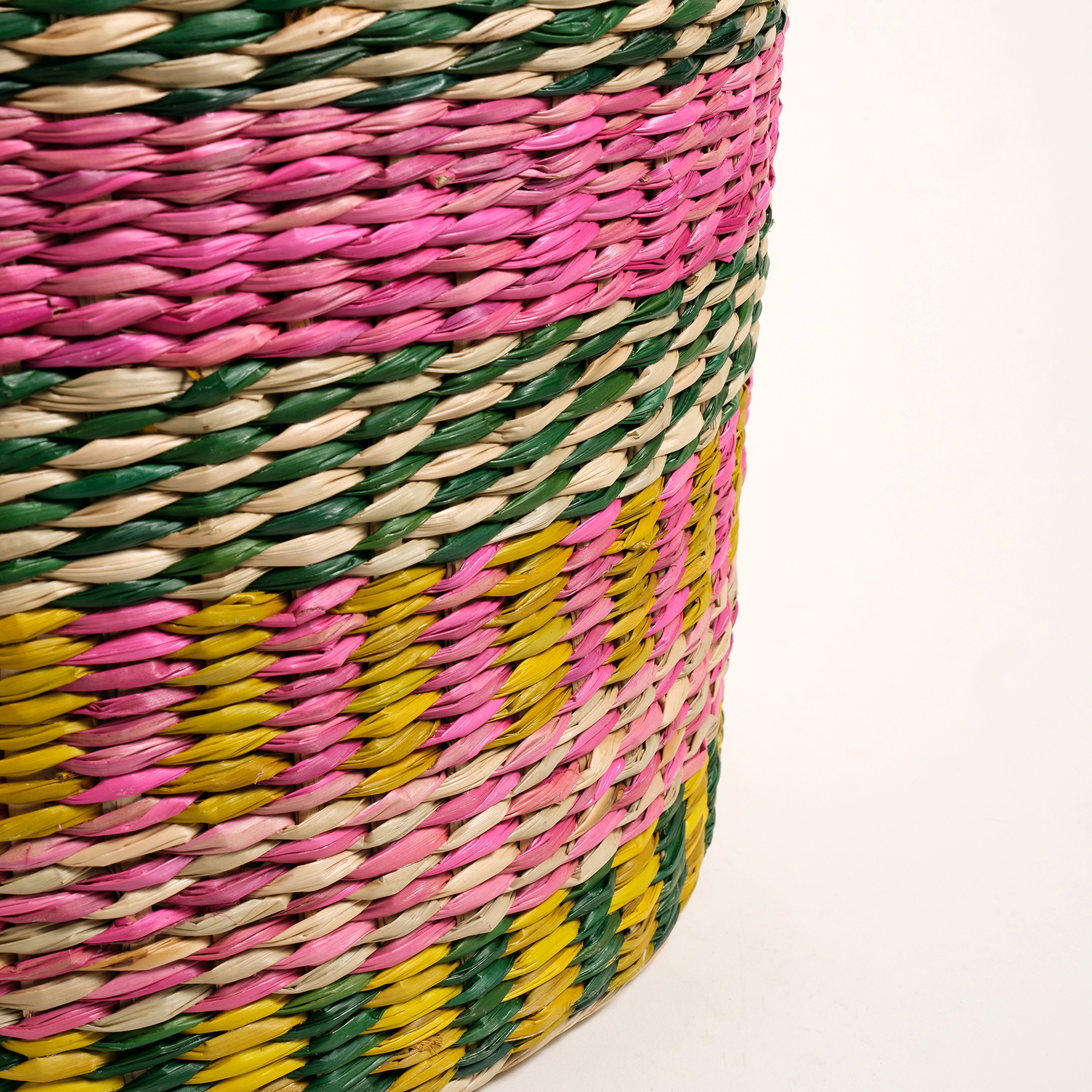 Tam Dao Renkli Deniz Çayırı Sepet 31x29 Cm
