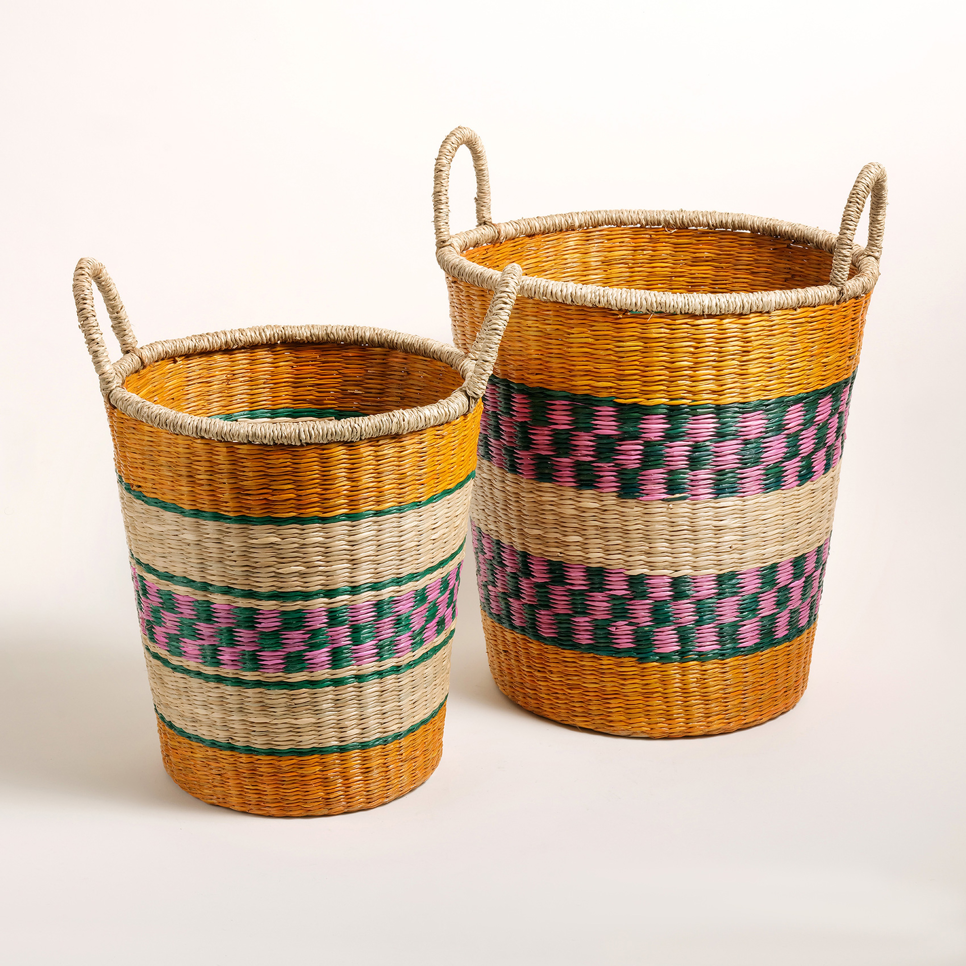 Tam Dao Deniz Çayırı Sepet 33 X 35 Cm Renkli